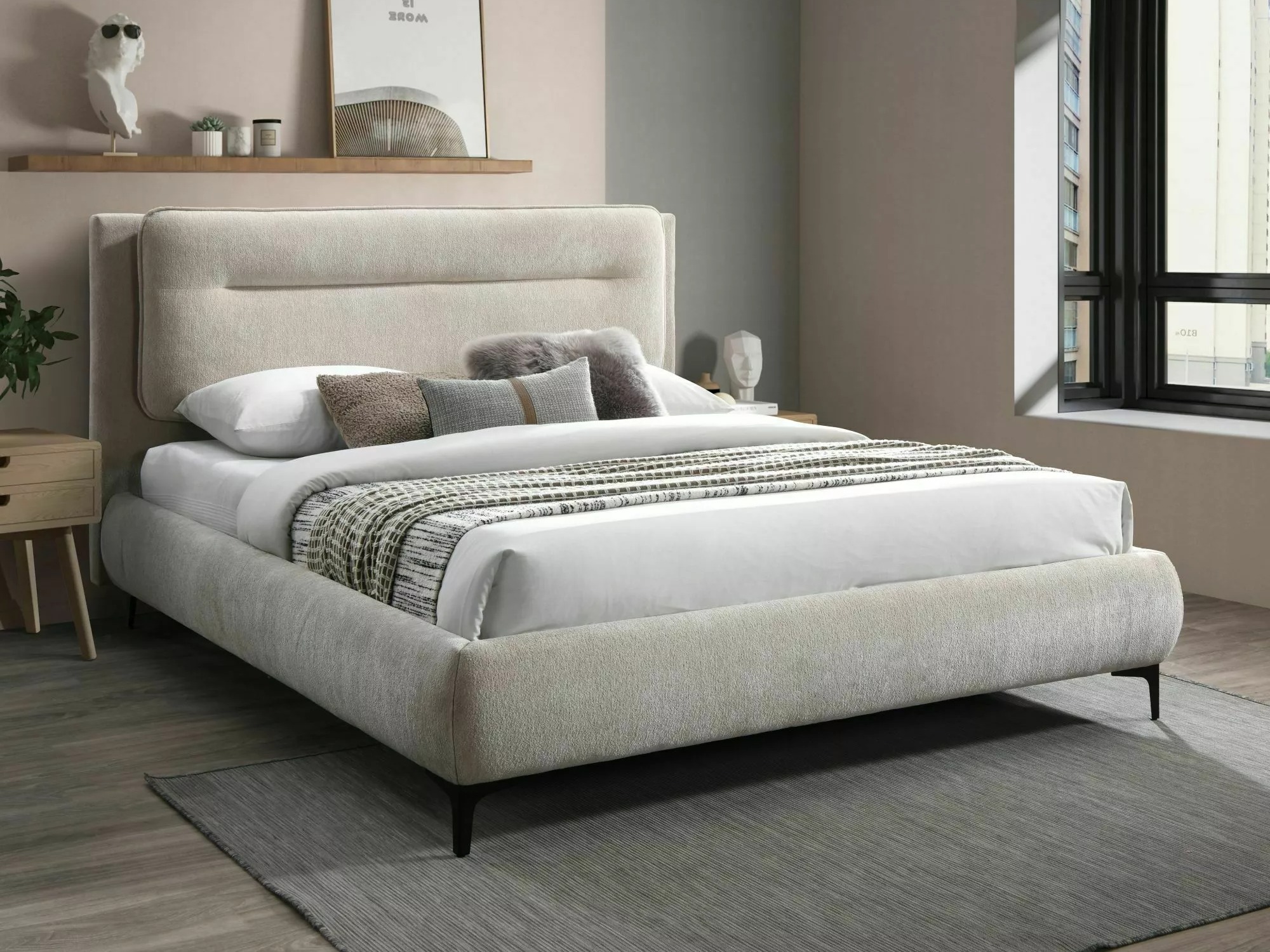 Lit Detroit 786 (Beige clair)