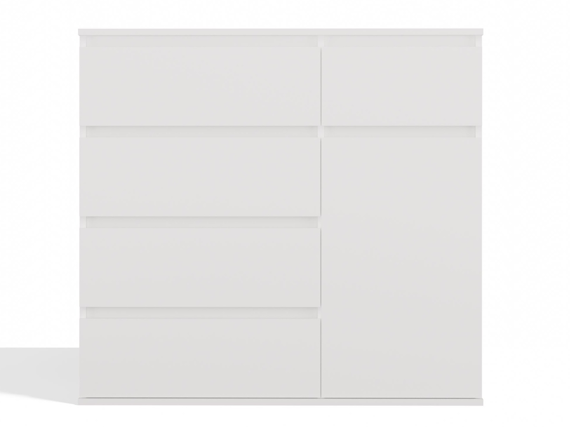 Commode Elbvelu 136 (Blanc)