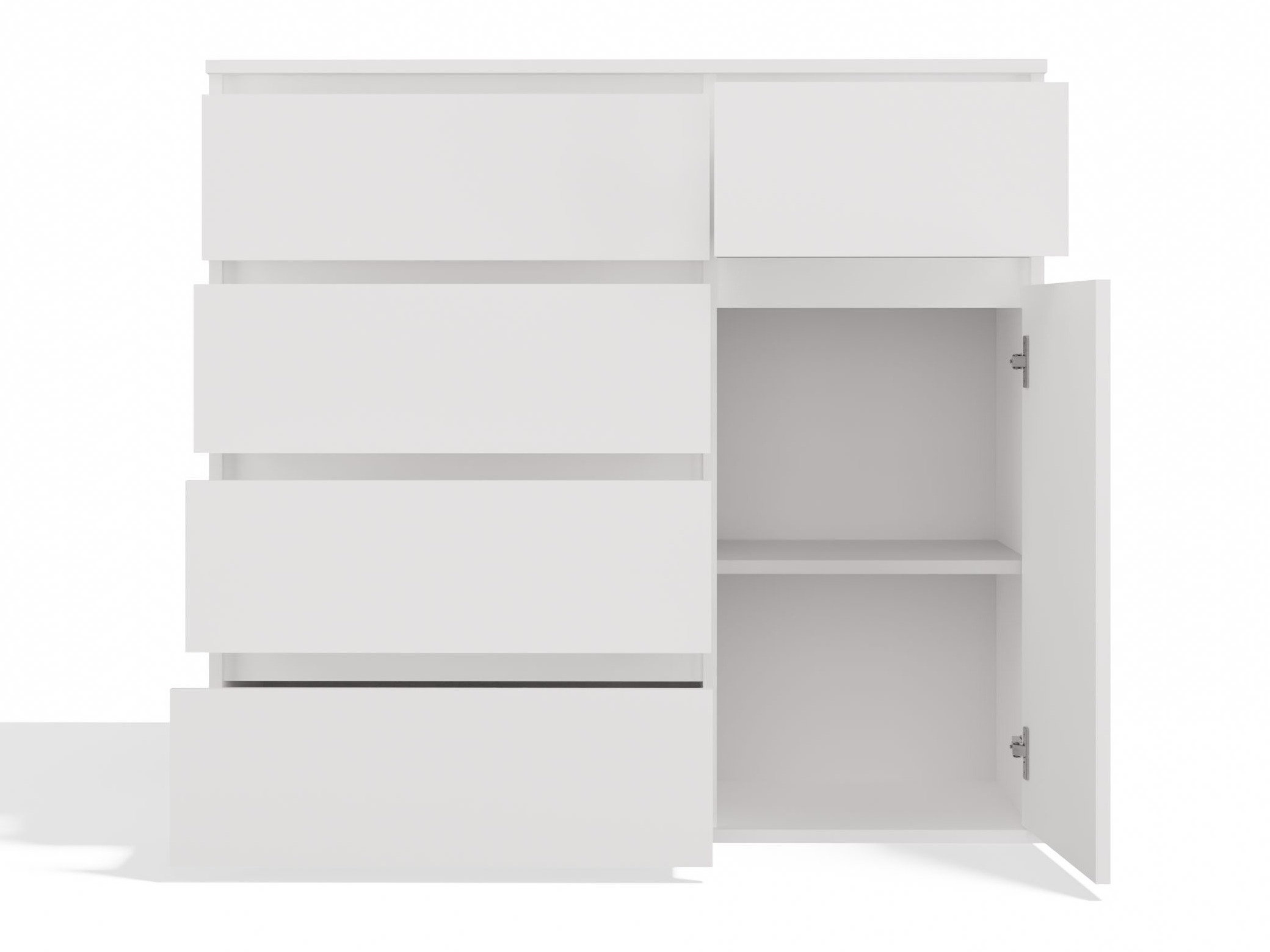 Commode Elbvelu 136 (Blanc)