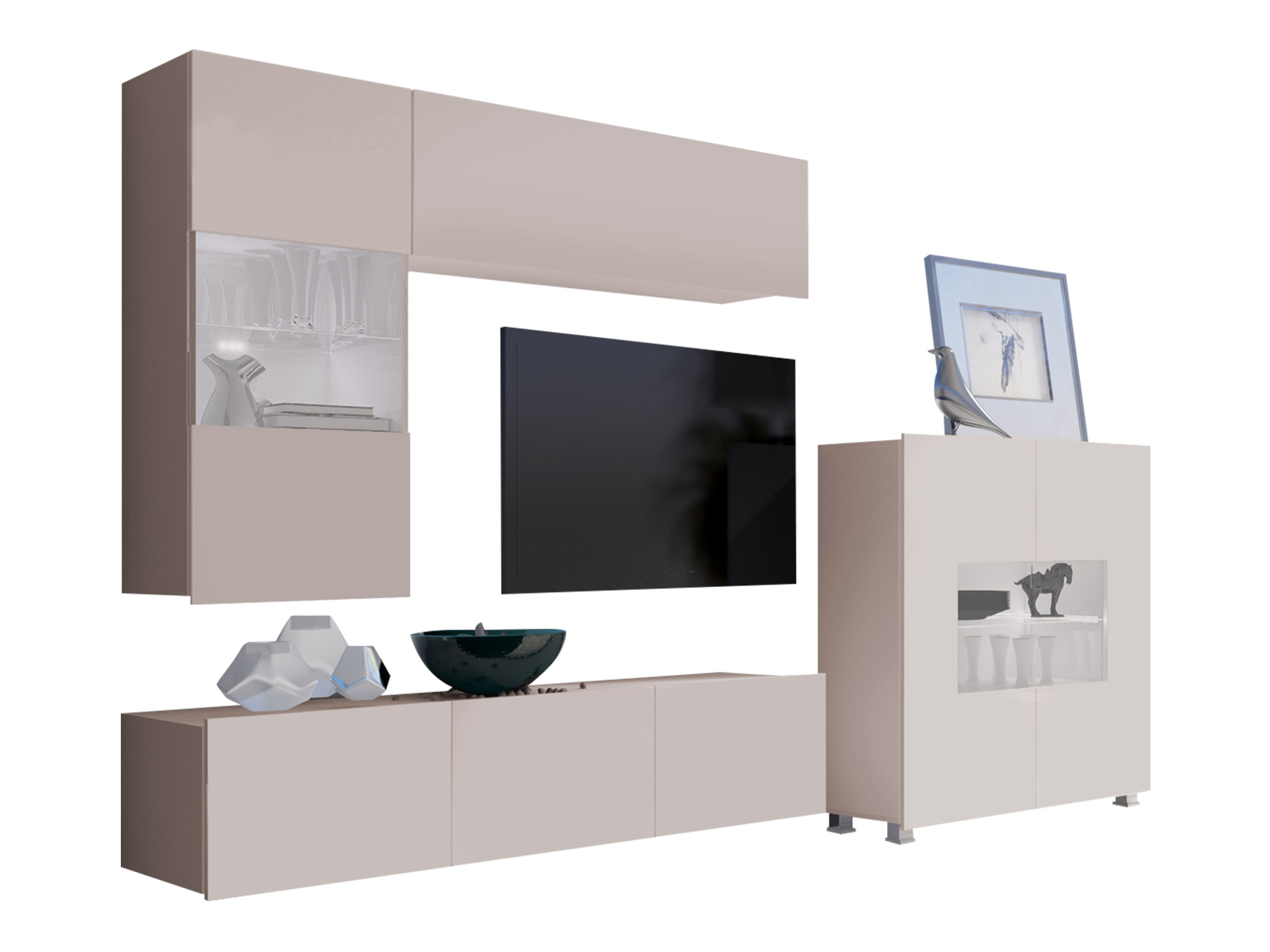 Ensemble de salon Remus III (Cachemire)