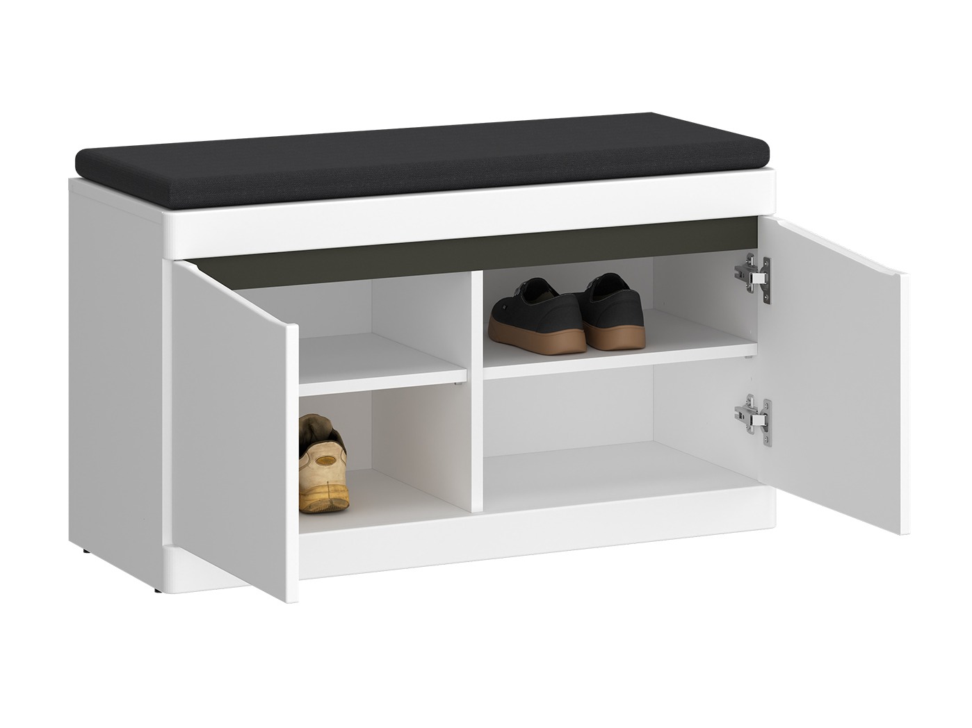 Meubles à chaussures Ontario 146 (Blanc)