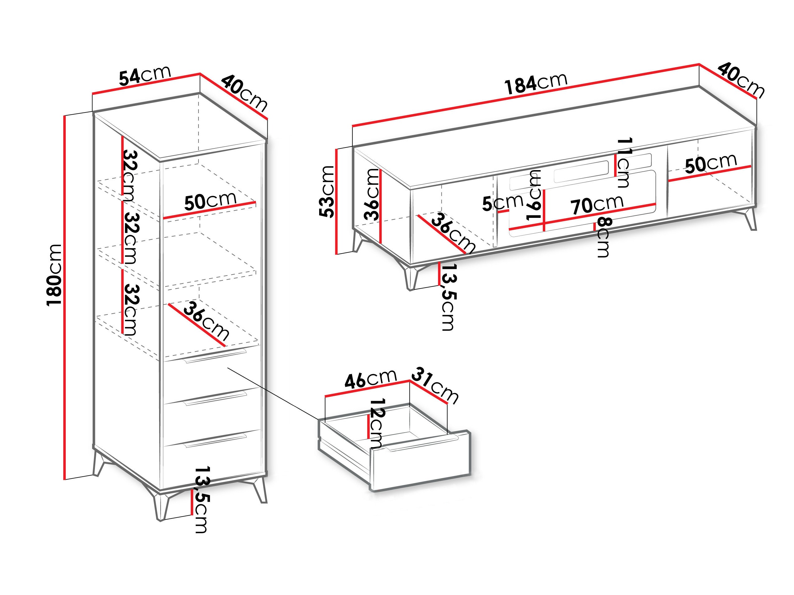Ensemble de salon Comfivo Citrus III