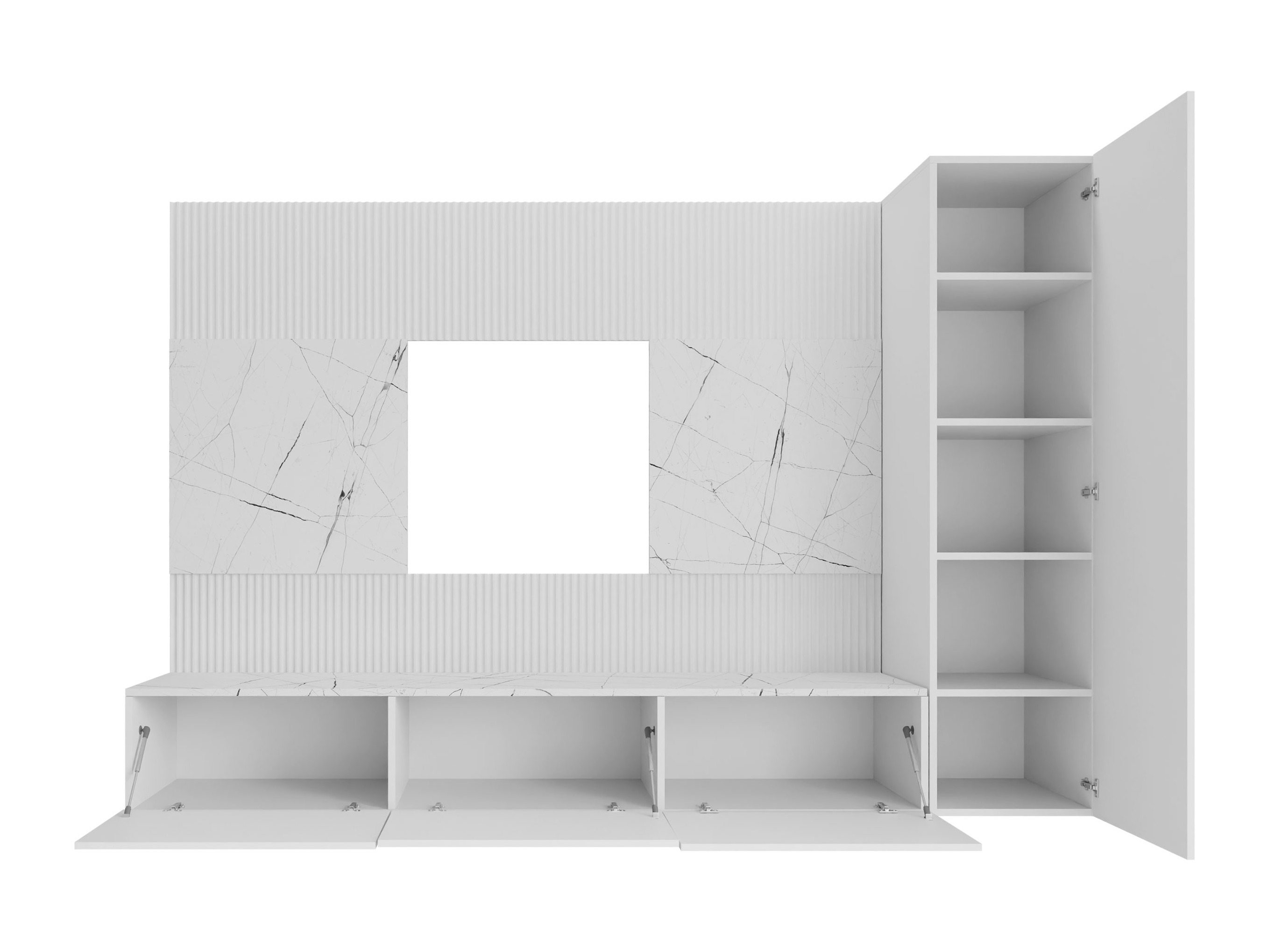 Ensemble de salon Comfivo Salix VI (Beige + Chêne Cremona)