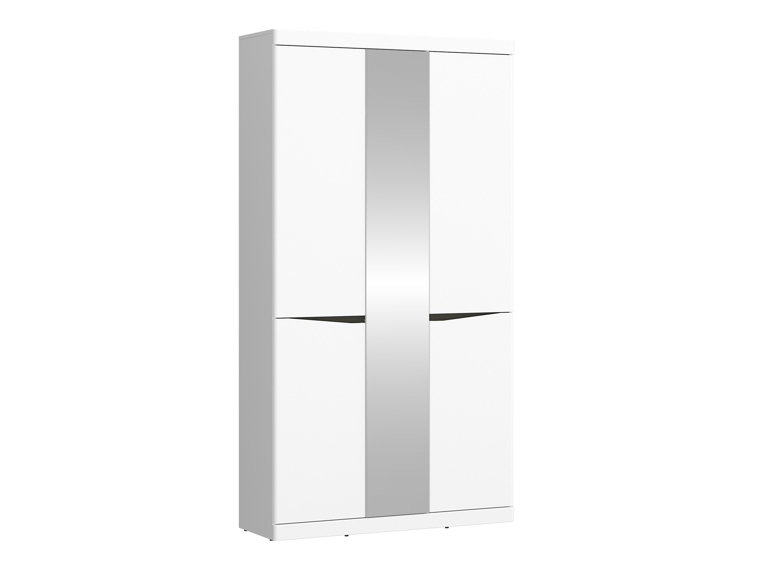 Armoire Venlori 139 (Blanc + Graphite)