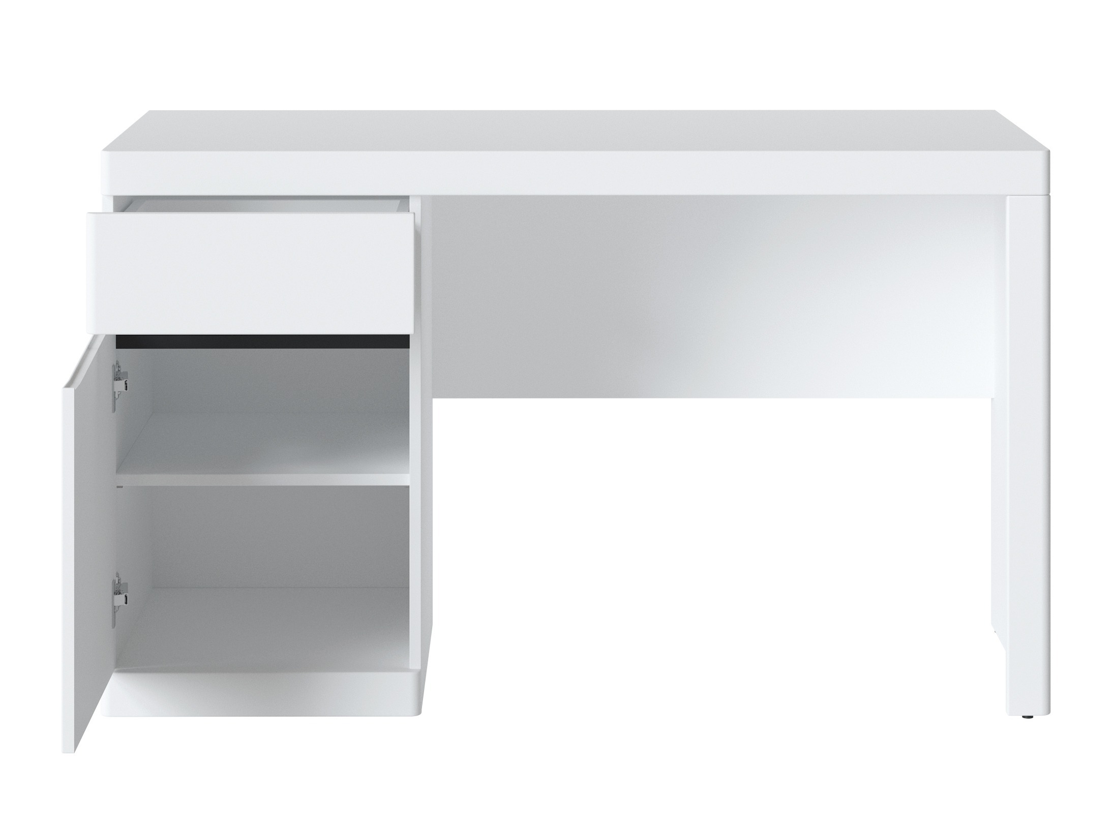 Ensemble de bureau à domicile Venlori 130 (Blanc + Graphite)