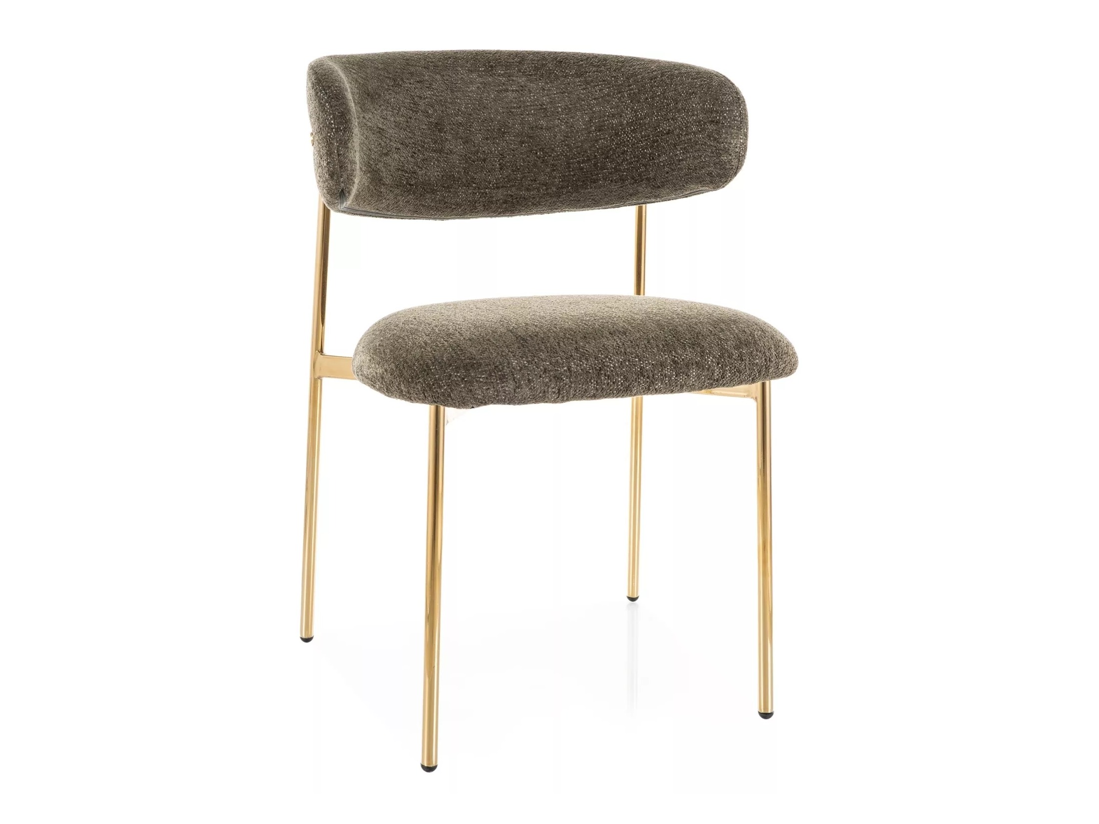 Chaise Detroit 802 (Vert foncé + Doré)