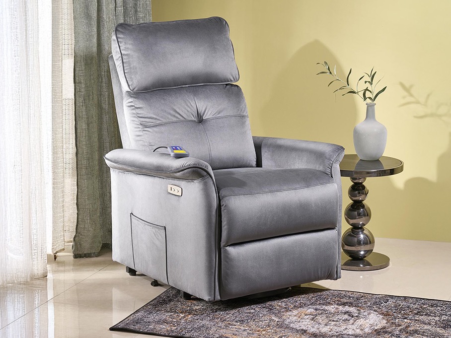 Fauteuil relax Houston 1979 (Gris)