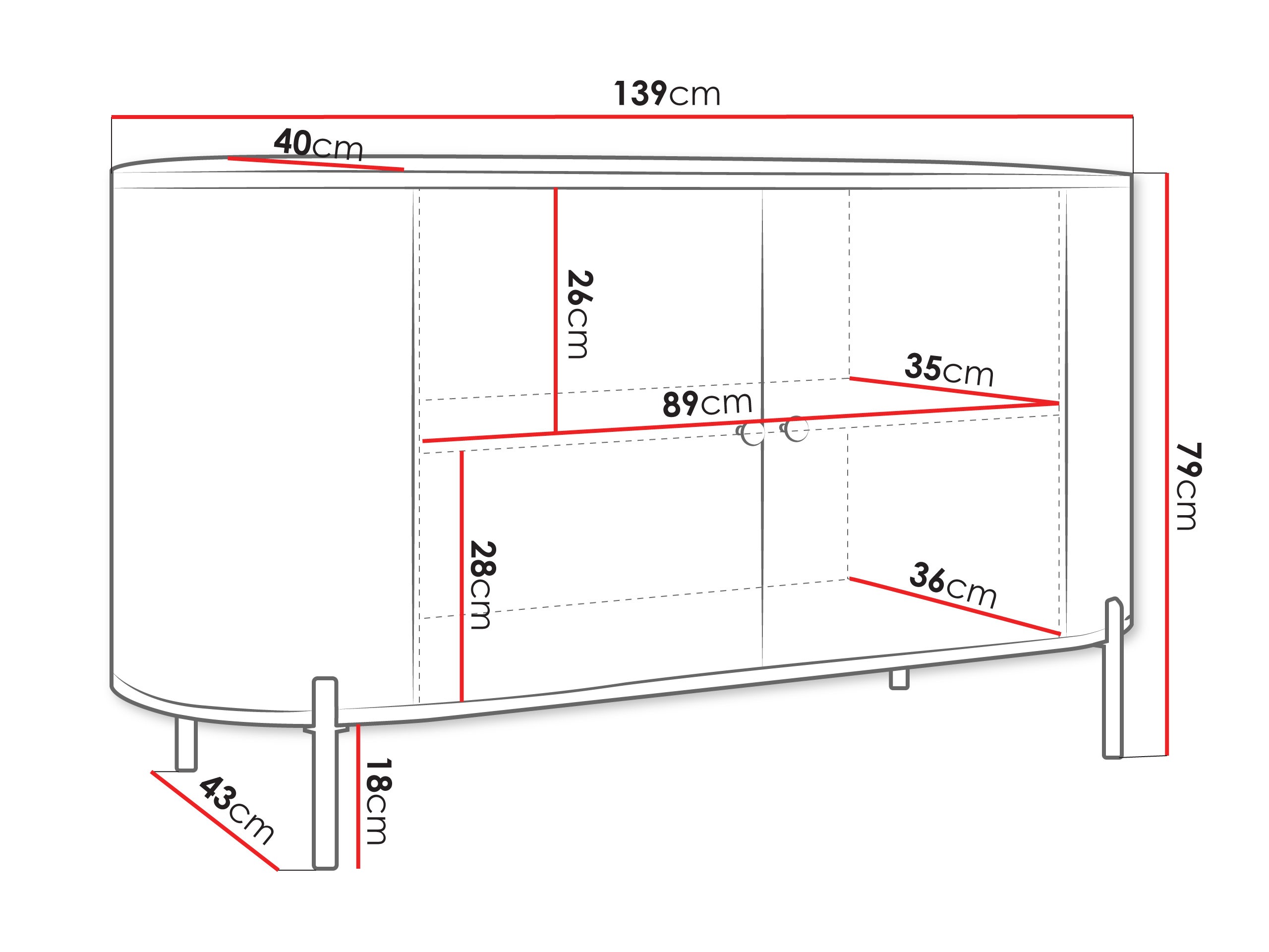 Buffet Comfivo Mirsoni