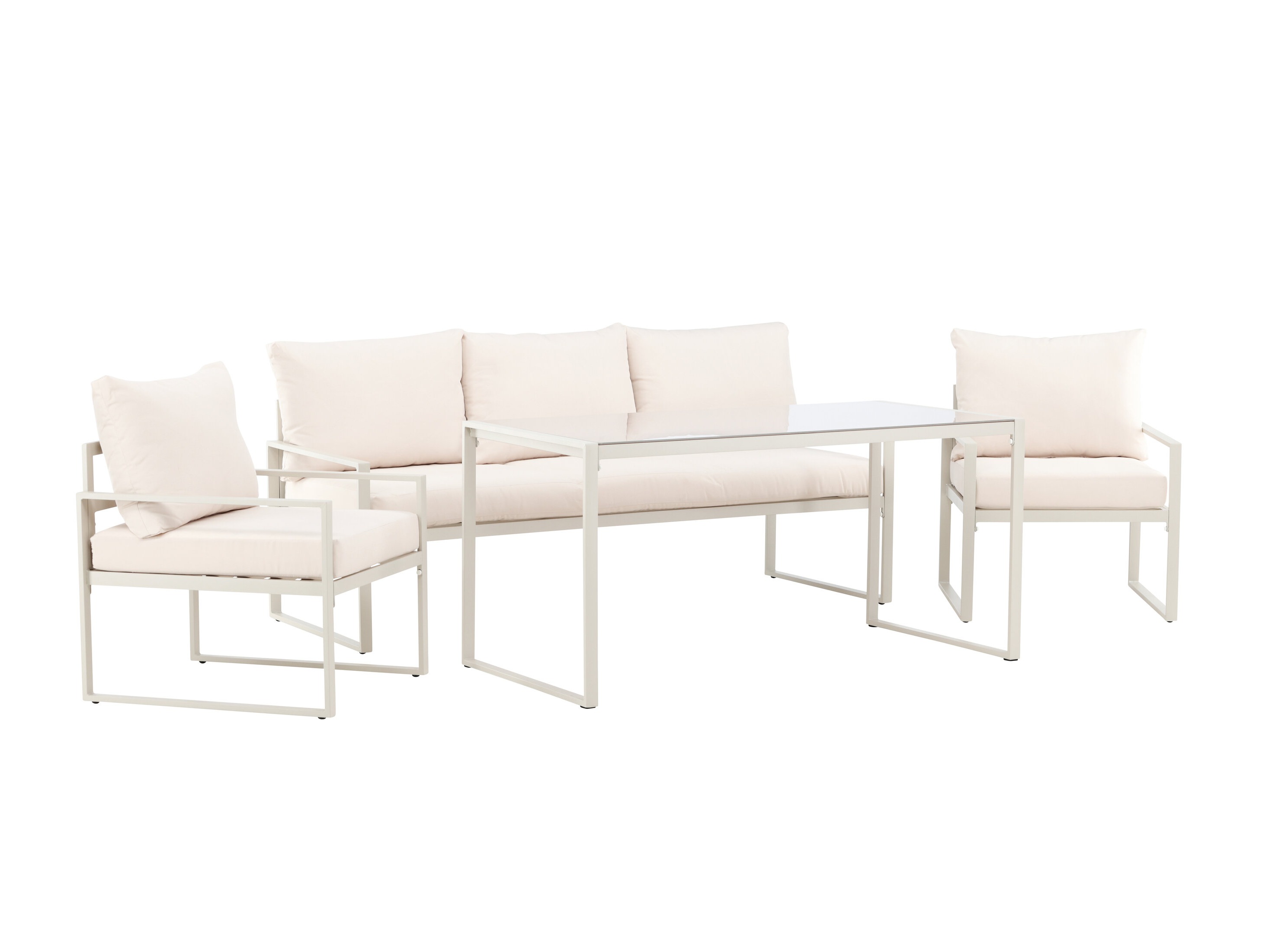 Ensemble de mobilier de jardin Dallas 4733 (Beige)