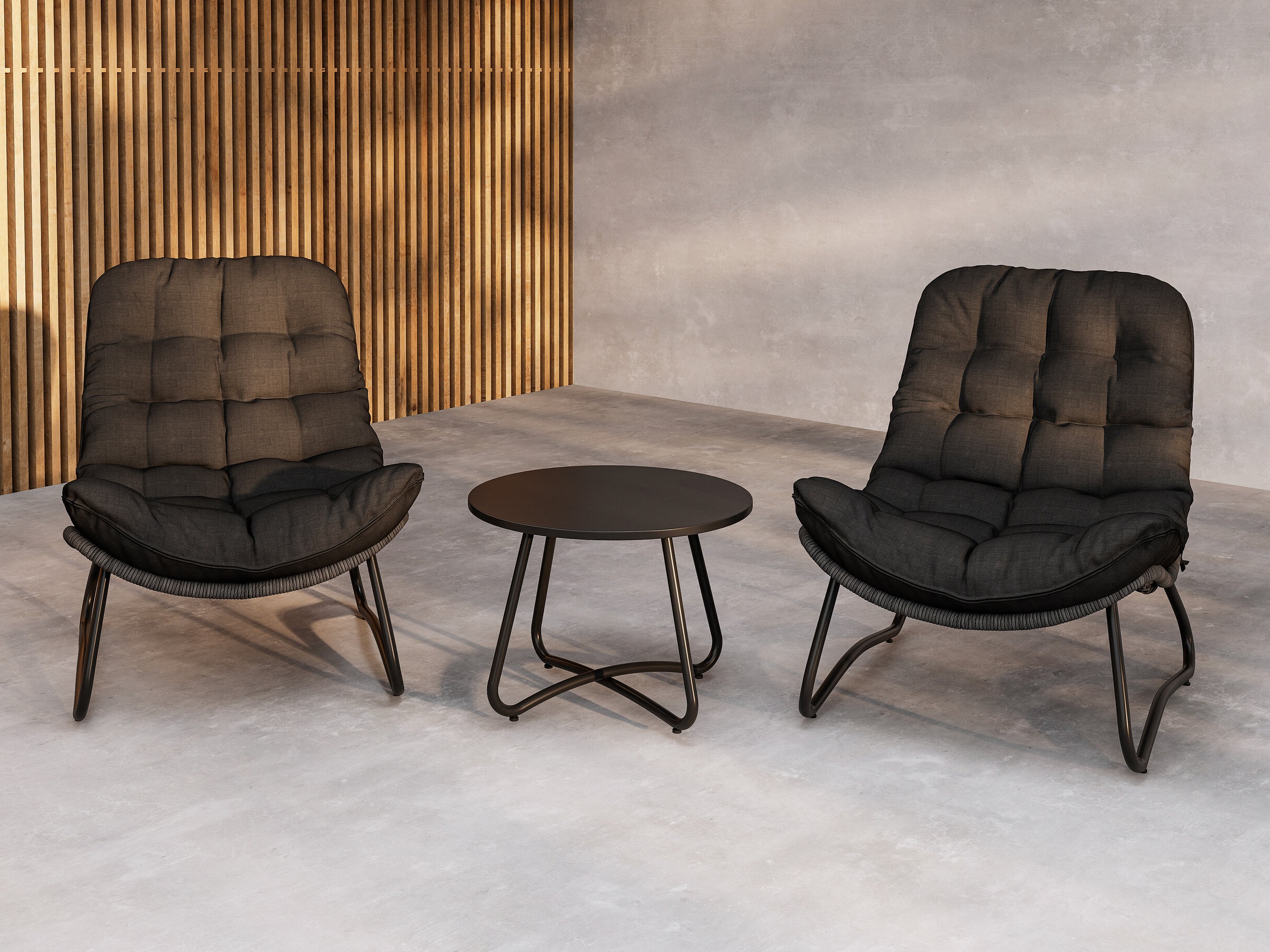 Ensemble de mobilier de jardin Dallas 4836