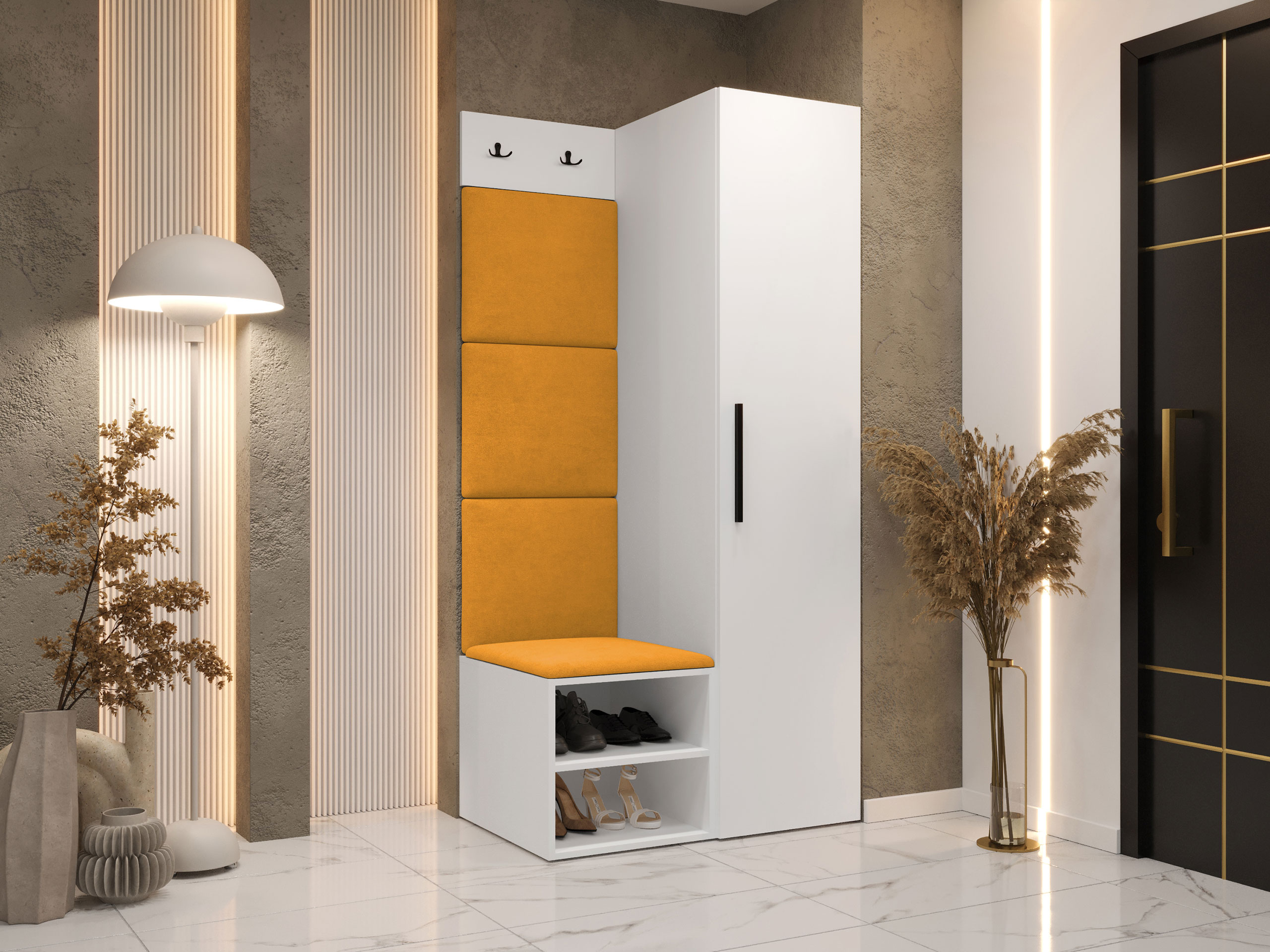 Meuble d'entrée Hartford 524 (Blanc)