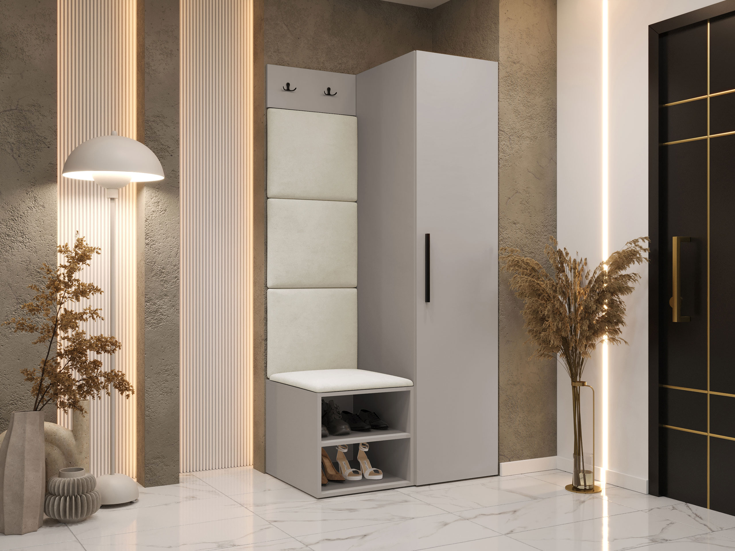 Meuble d'entrée Hartford 524 (Cachemire)