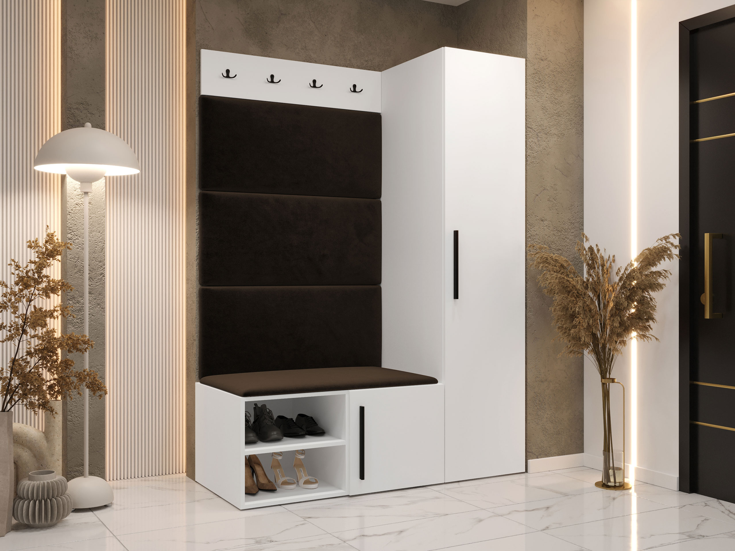 Meuble d'entrée Hartford 525 (Blanc)