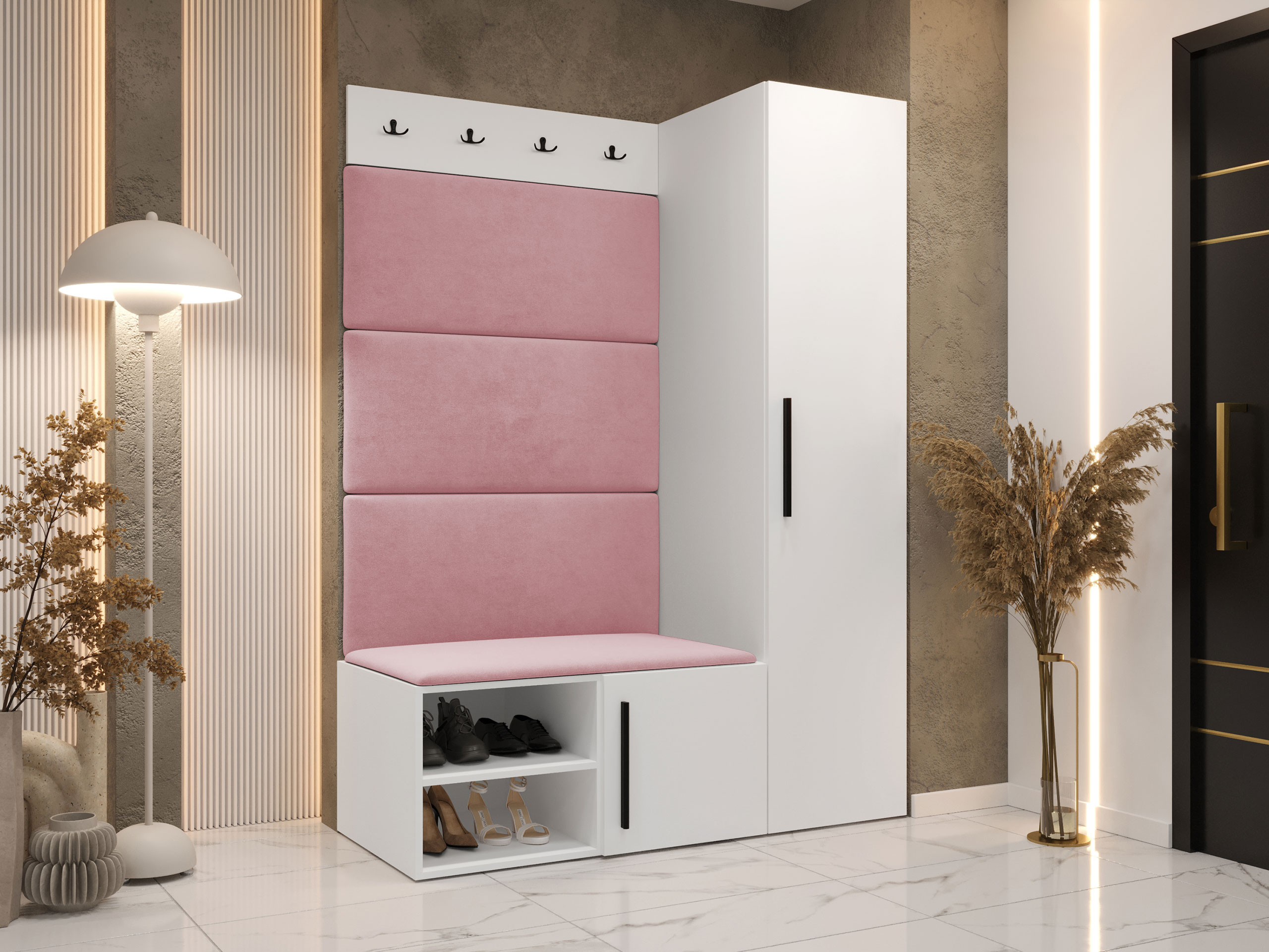 Meuble d'entrée Hartford 525 (Blanc)