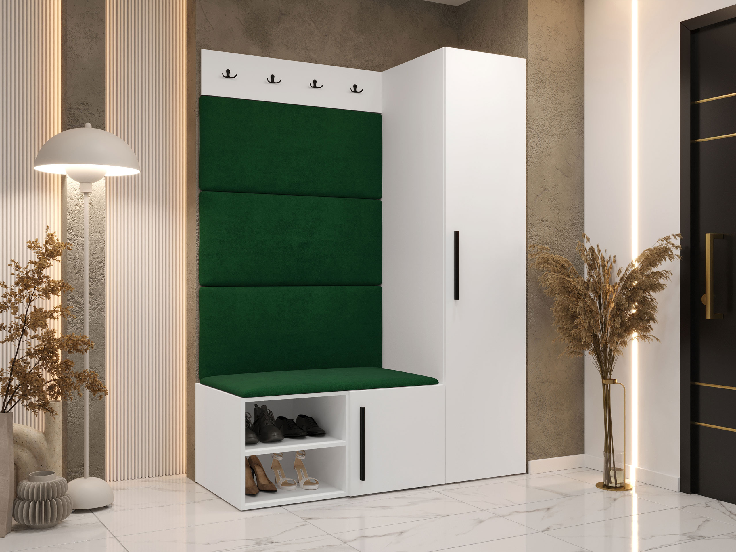 Meuble d'entrée Hartford 525 (Blanc)