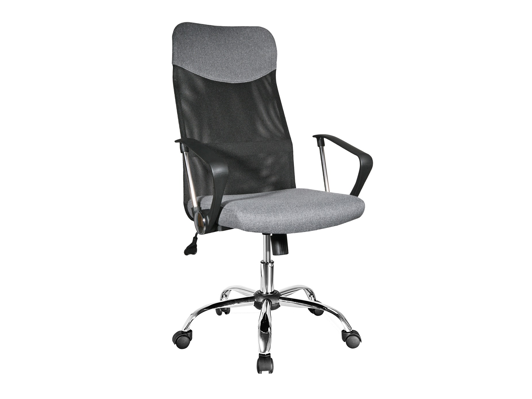 Chaise de bureau Detroit 823 (Gris + Noir)