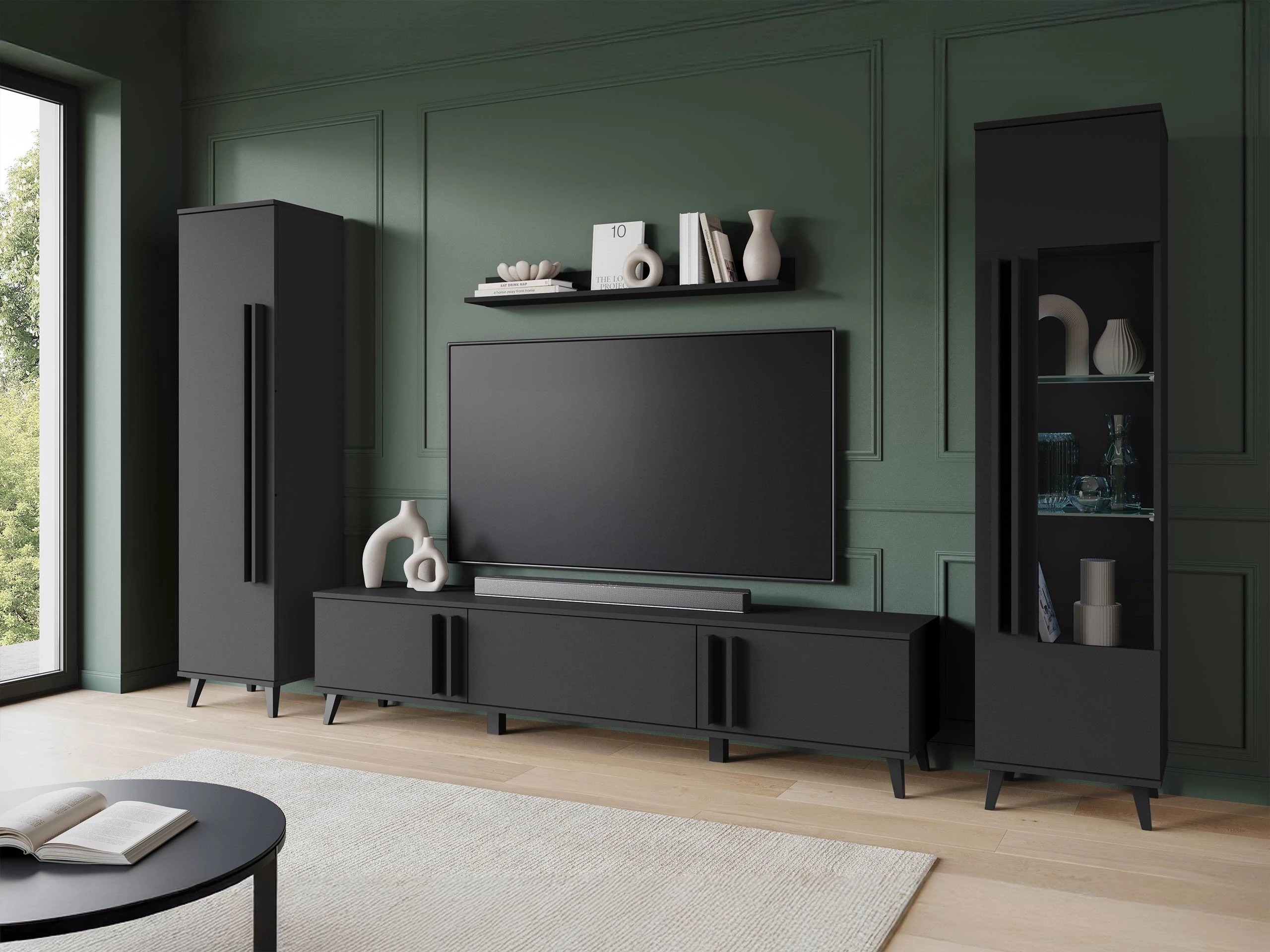 Ensemble de salon Temora 103 (Graphite)