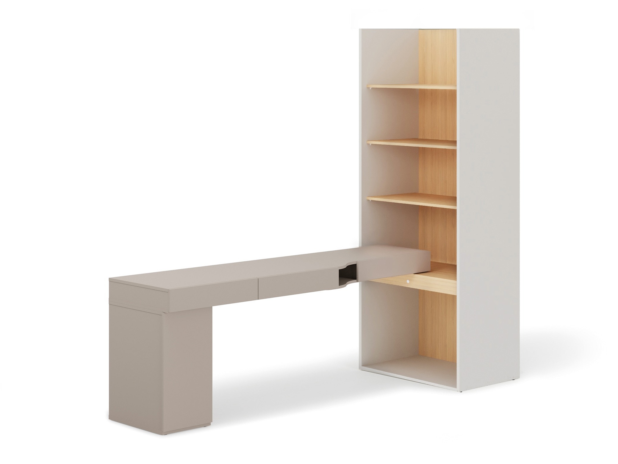 Ensemble de bureau à domicile Evareve 119 (Gauche)