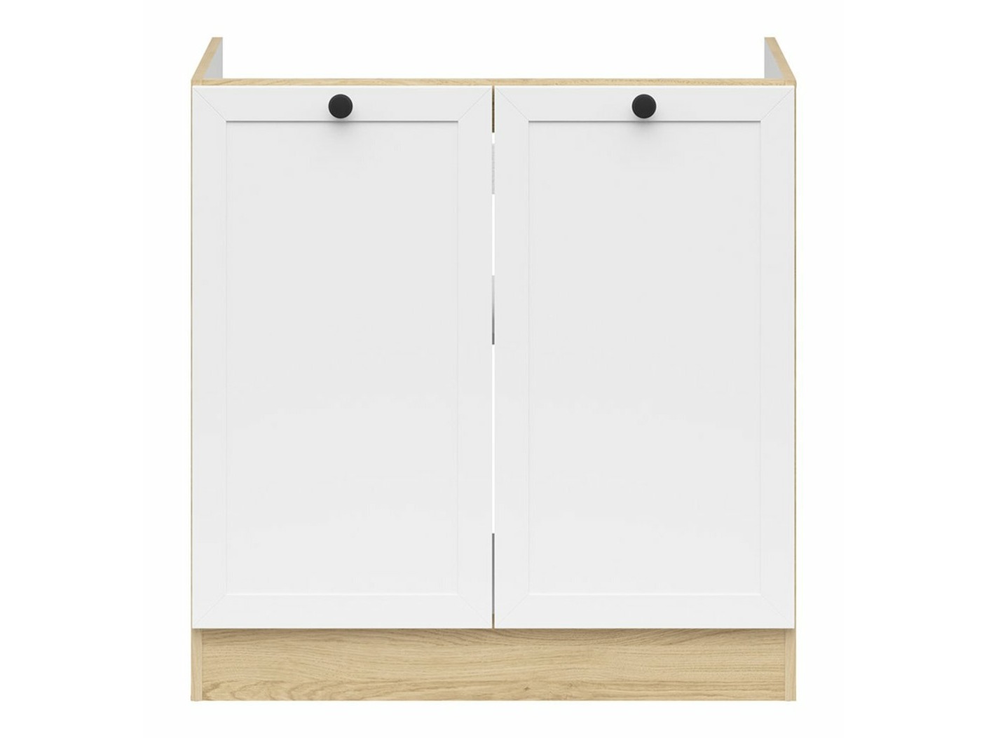 Armoire modulaire pour évier avec portes Classic White Oak 110