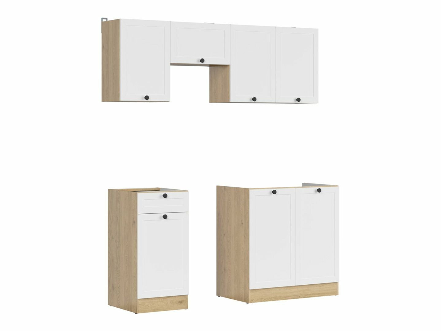 Cuisine complète modulaire Classic White Oak 119