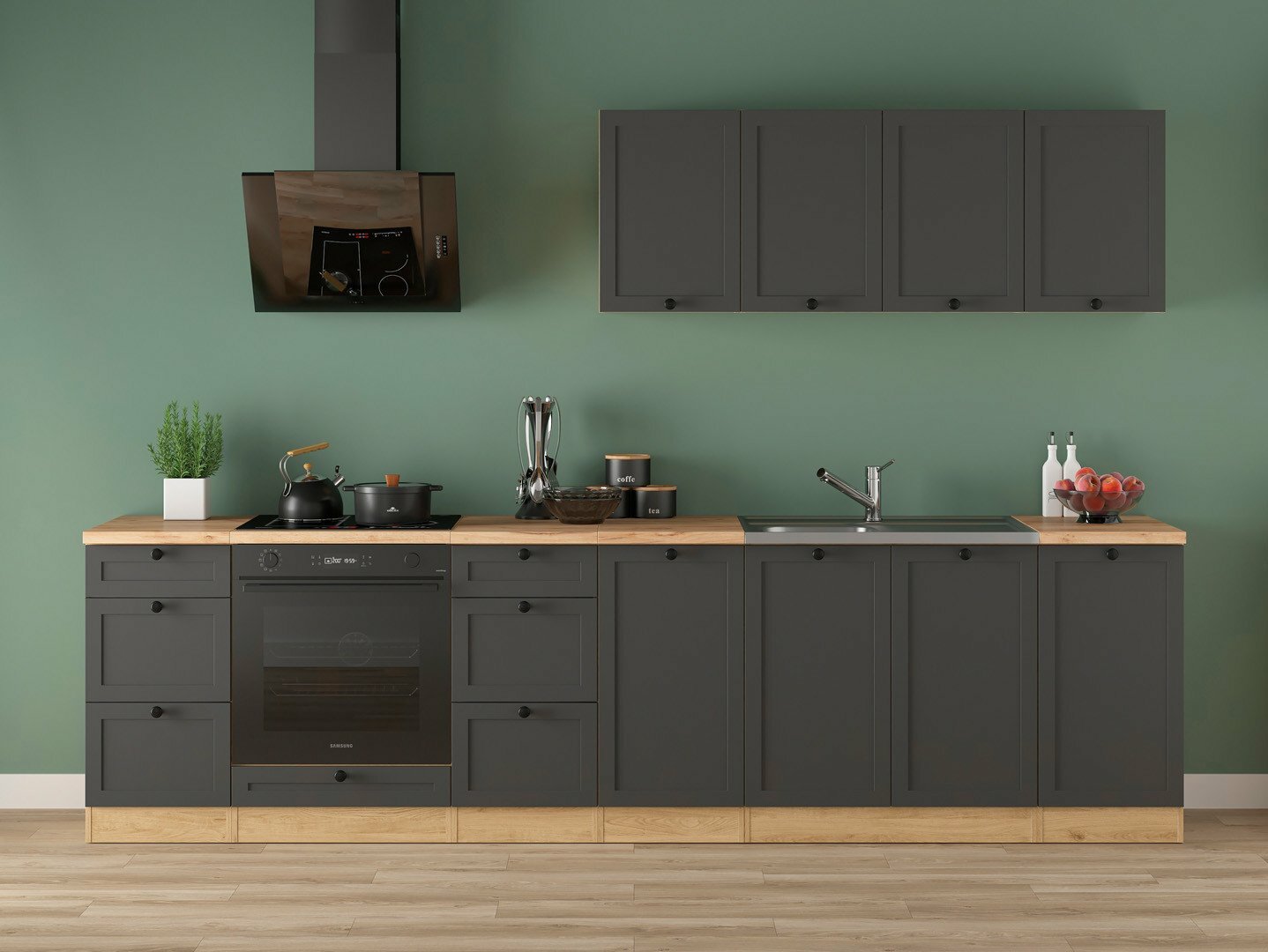 Cuisine complète modulaire Classic Grey Oak 119