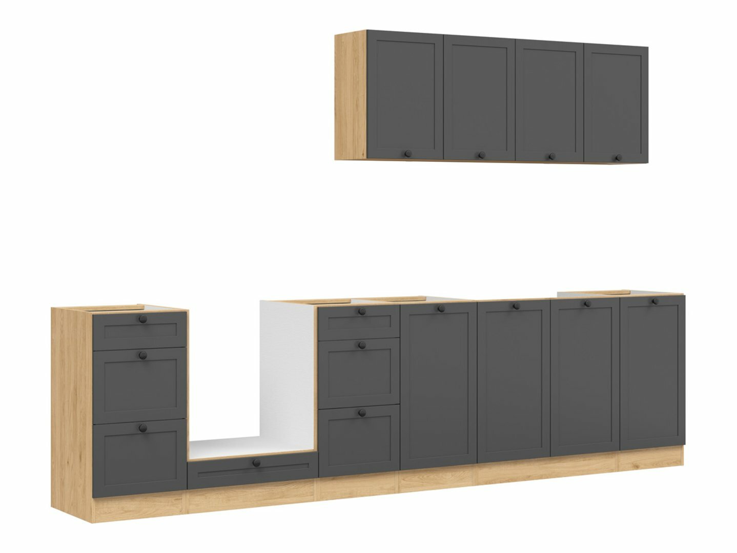 Cuisine complète modulaire Classic Grey Oak 119