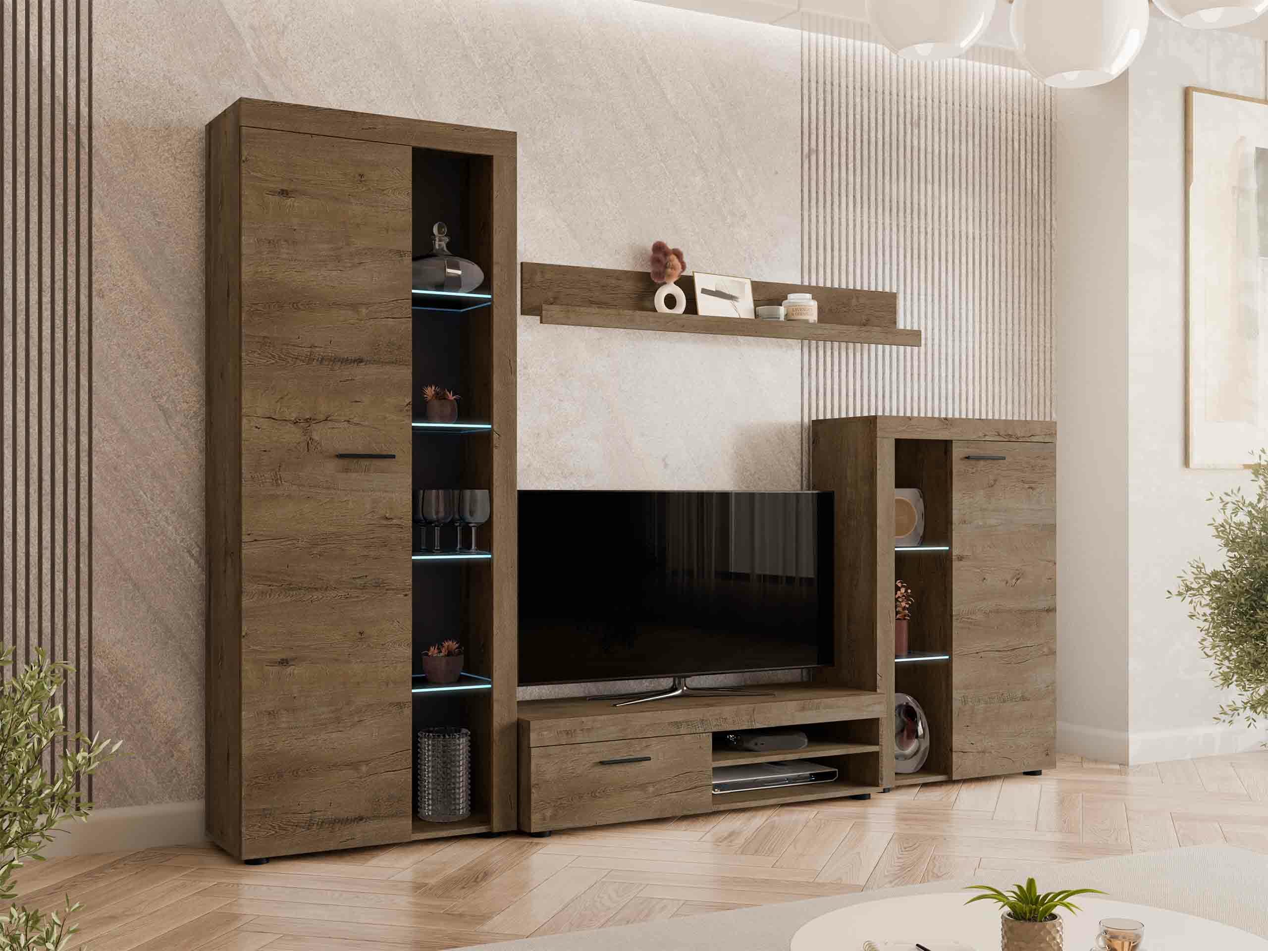 Ensemble de salon Soca (Chêne de Lefkas)