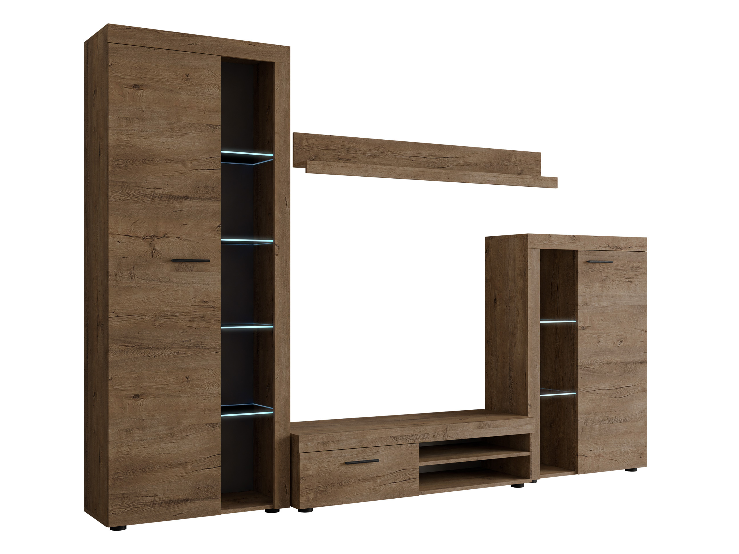 Ensemble de salon Soca (Chêne de Lefkas)