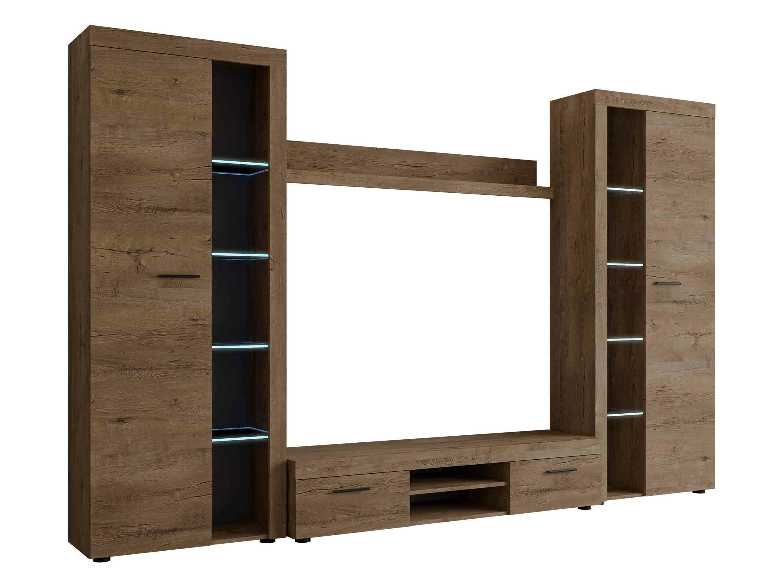 Ensemble de salon Soca II (Chêne de Lefkas)