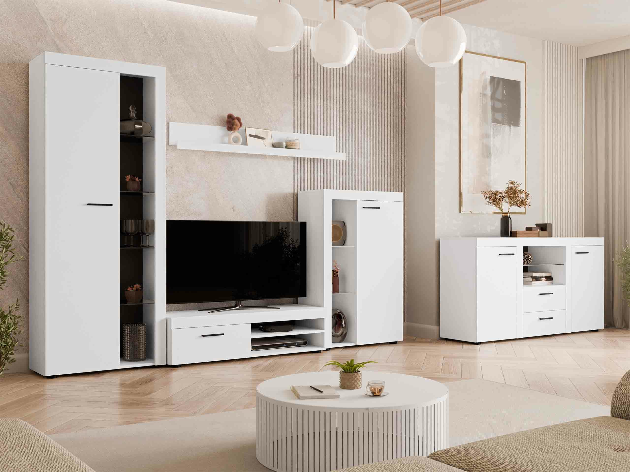 Ensemble de salon Univio I (Blanc)