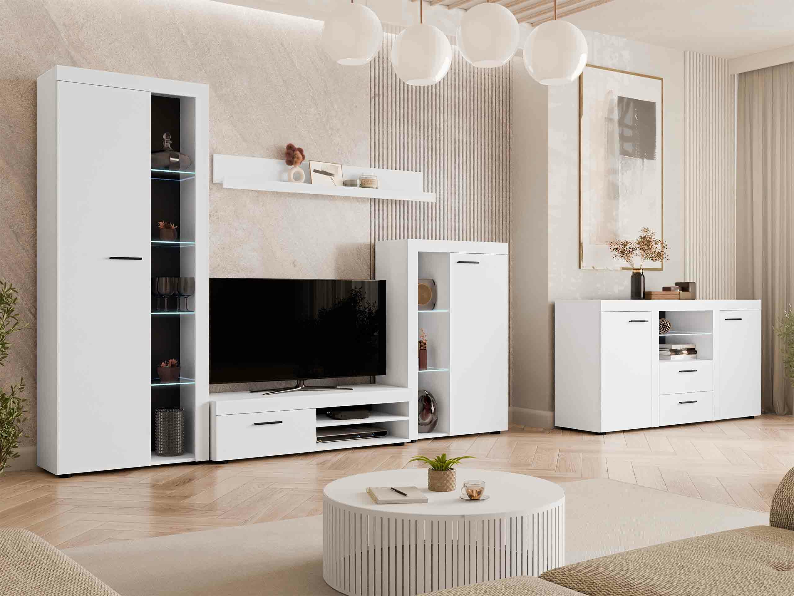 Ensemble de salon Univio I (Blanc)