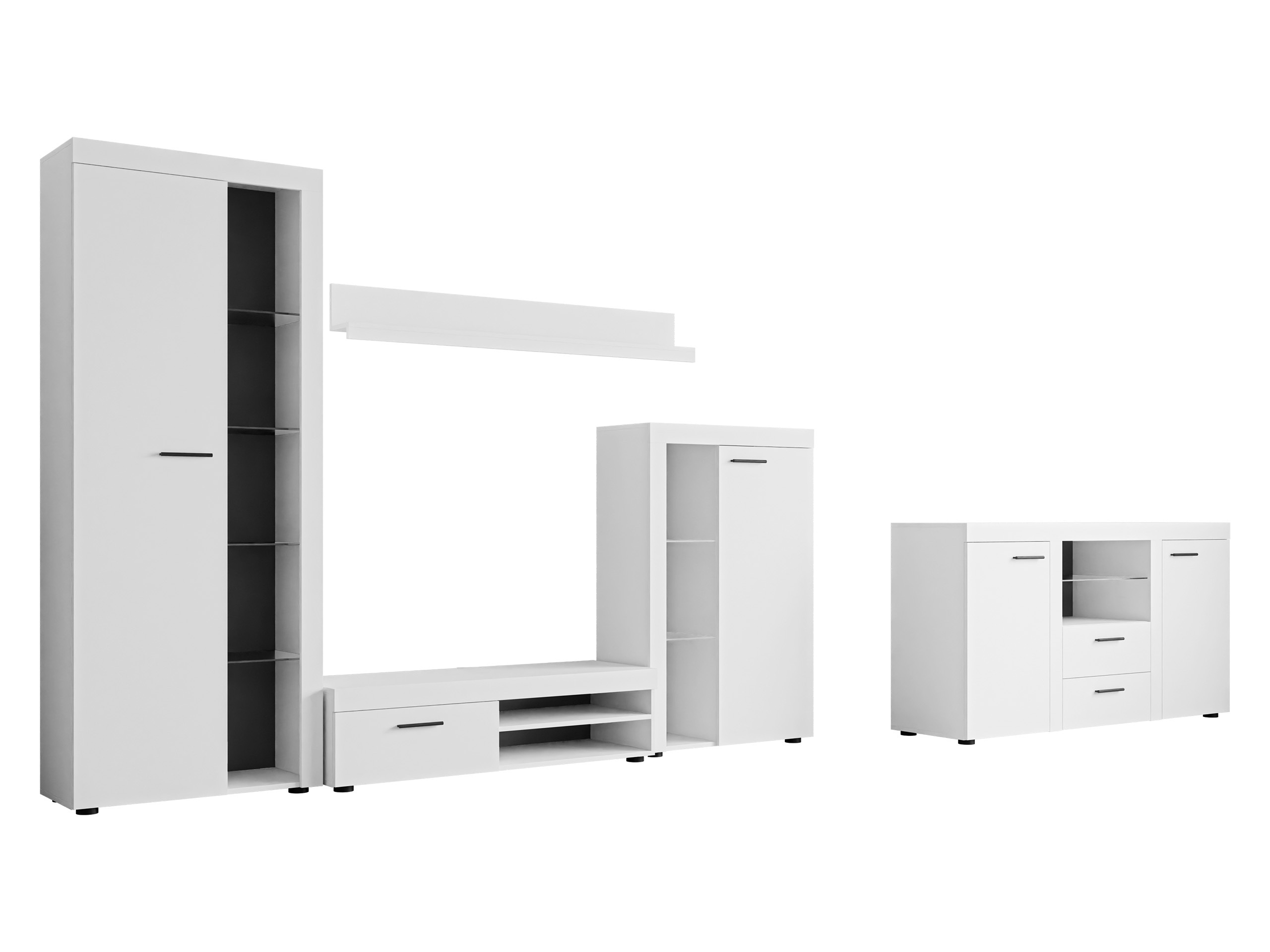 Ensemble de salon Univio I (Blanc)