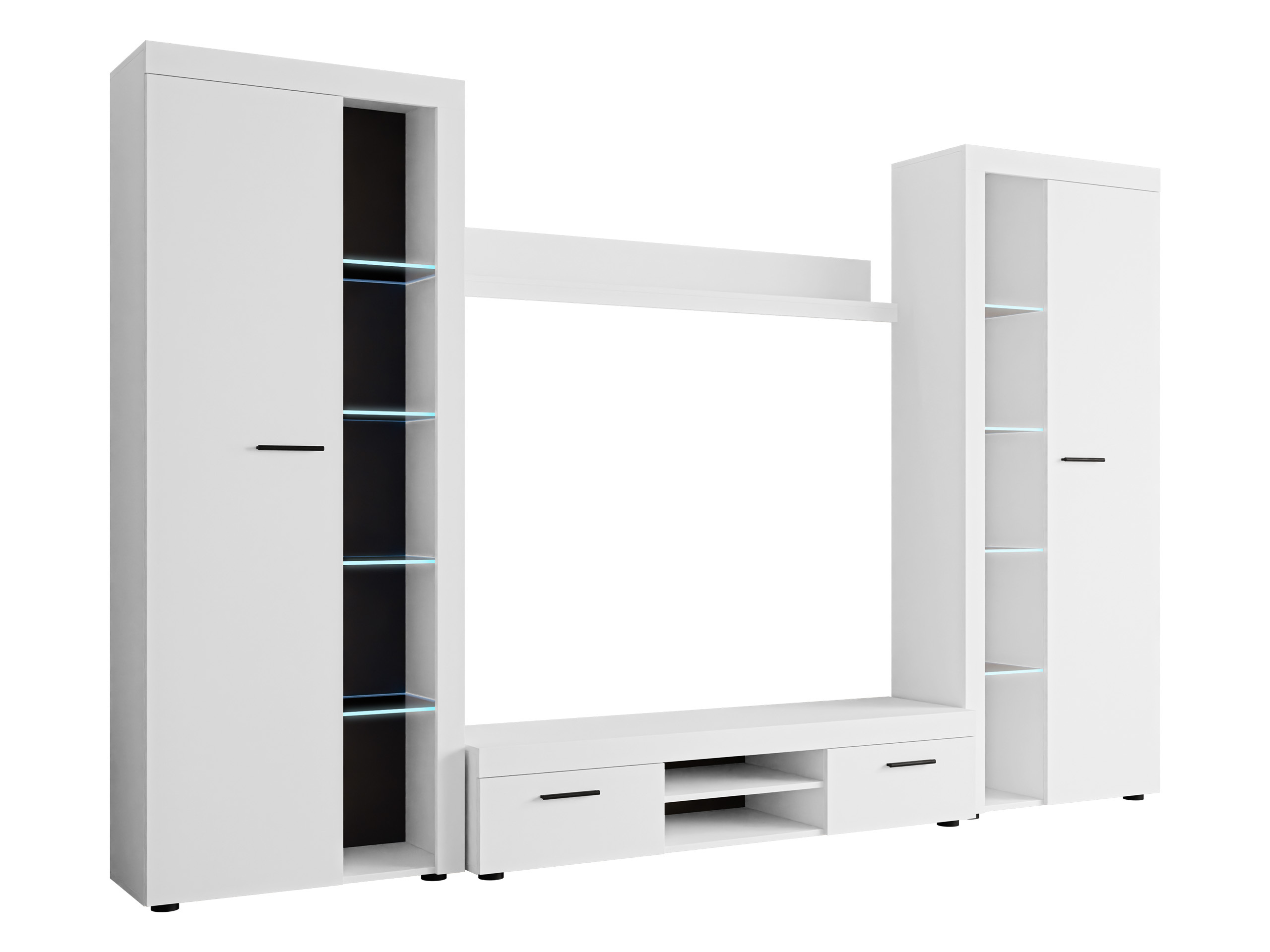 Ensemble de salon Univio II (Blanc)