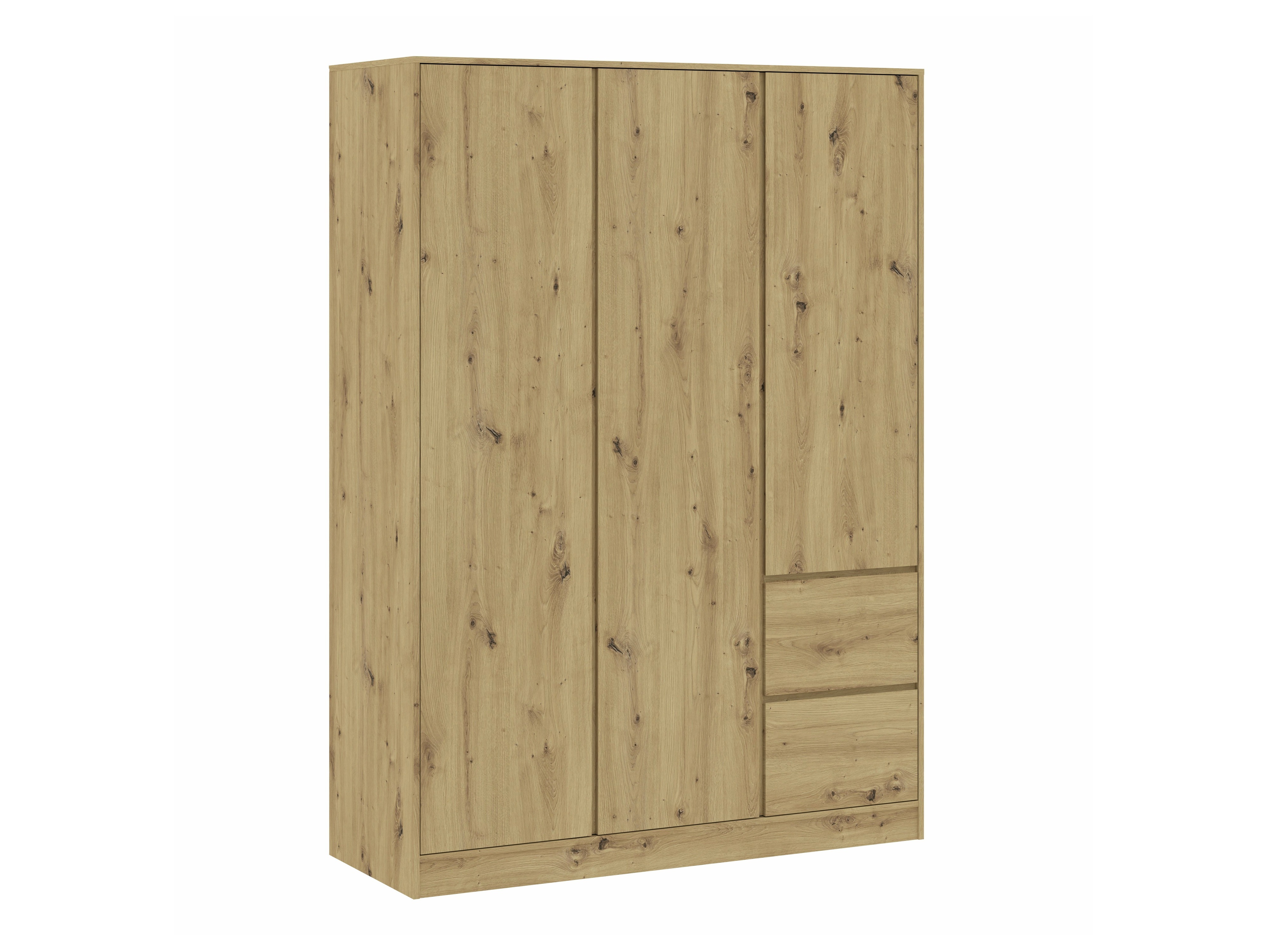 Armoire Mervese 103 (Chêne Artisan)