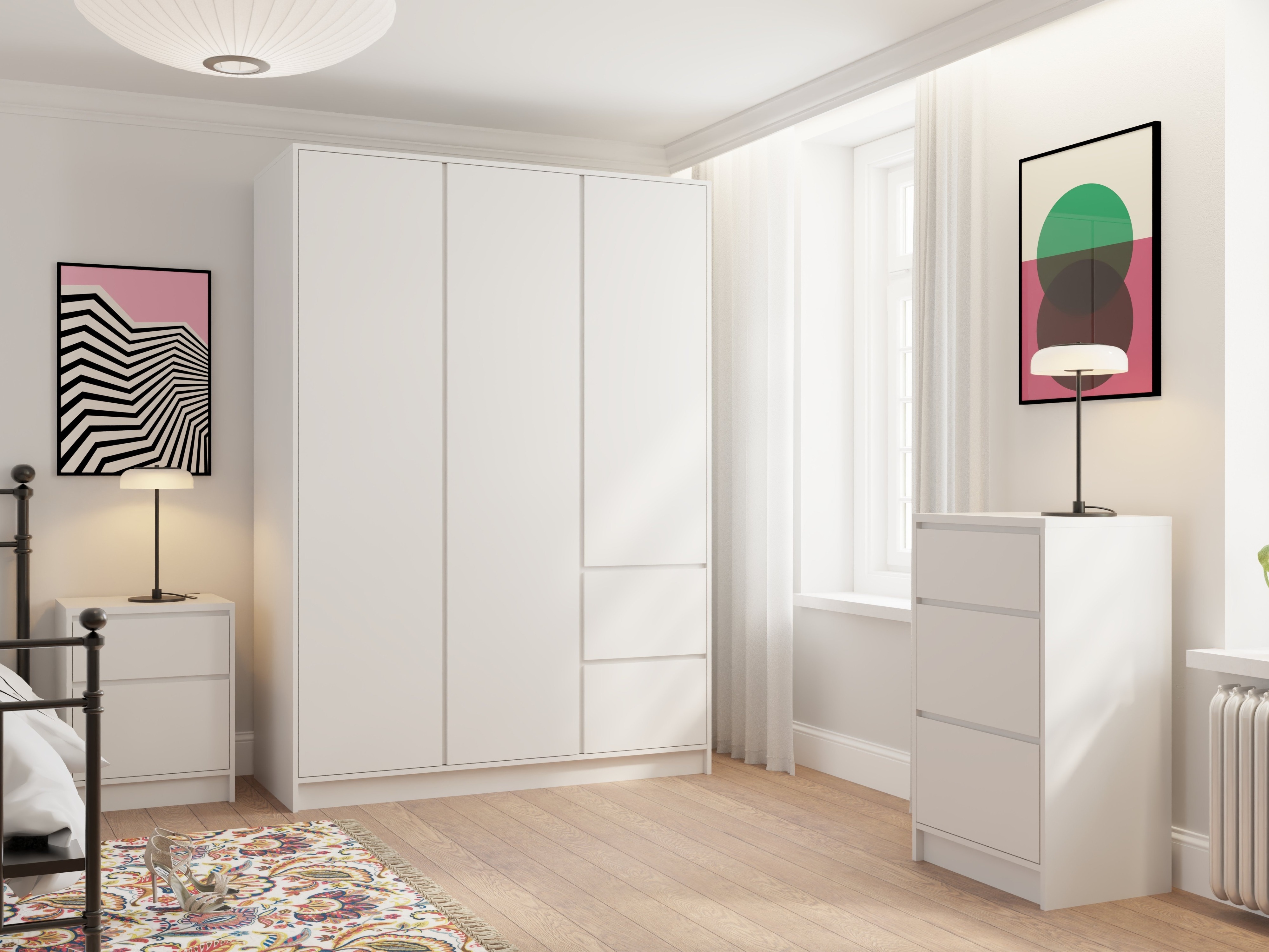 Commode Mervese 101 (Blanc)