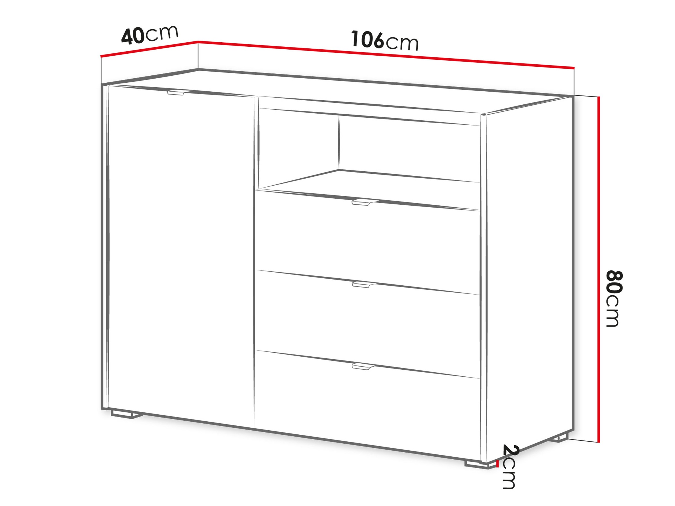 Commode Comfivo Ordo