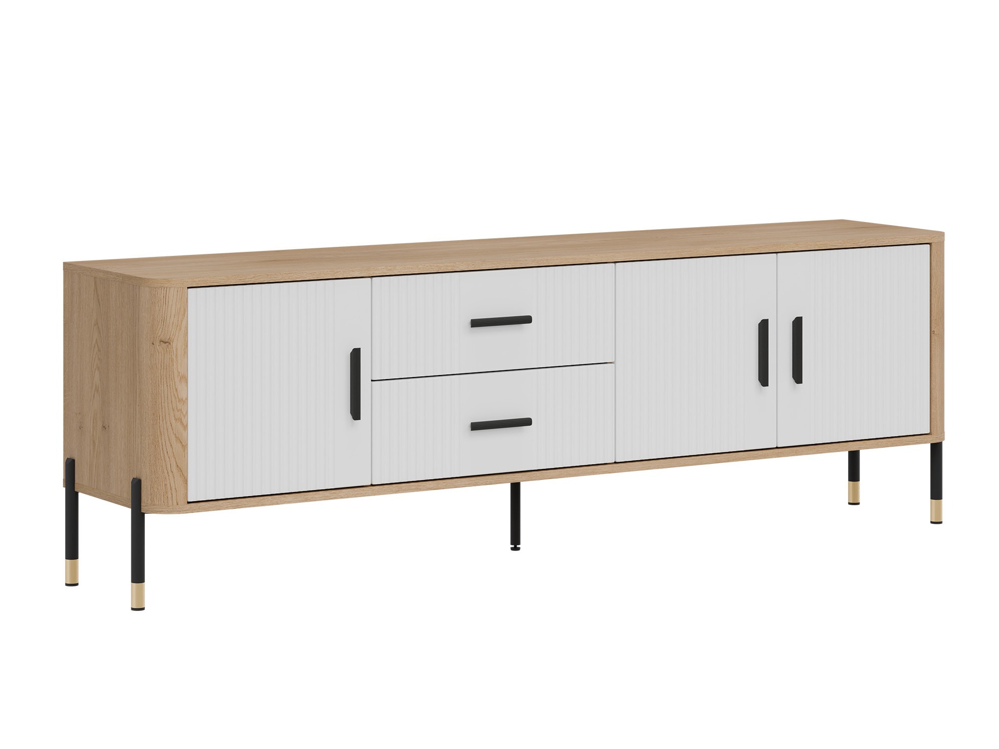 Meuble TV Flosora 105 (Blanc)