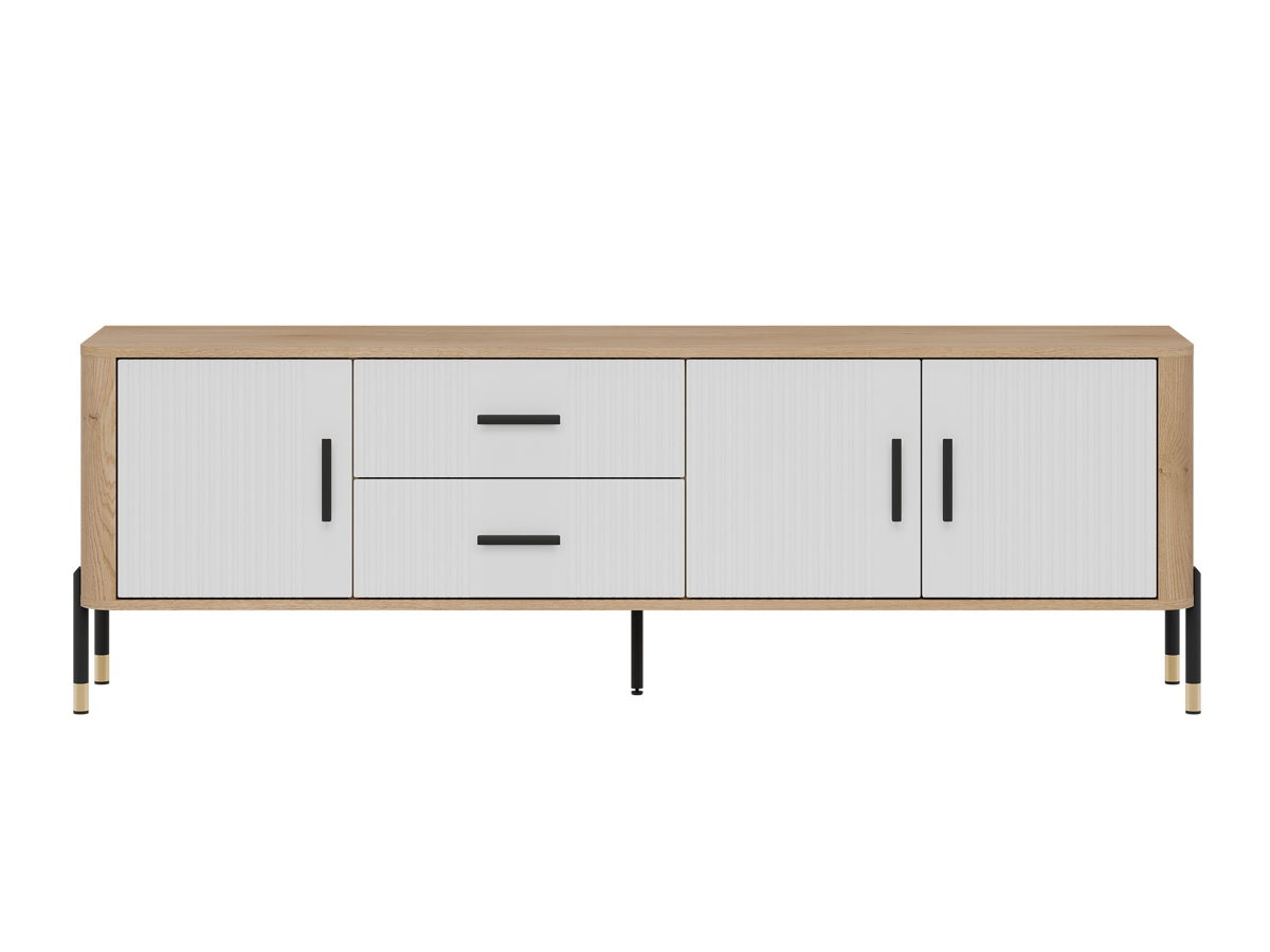 Meuble TV Flosora 105 (Blanc)