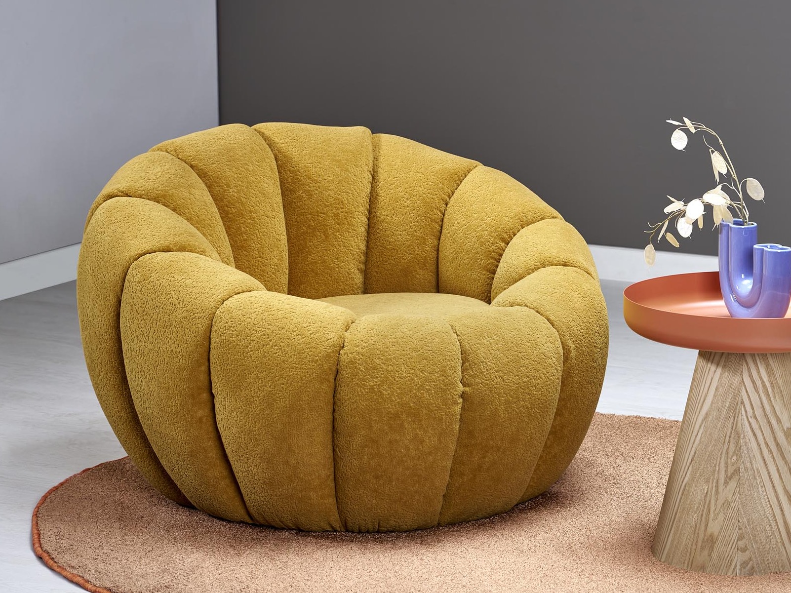 Fauteuil Houston Lana (Jaune)