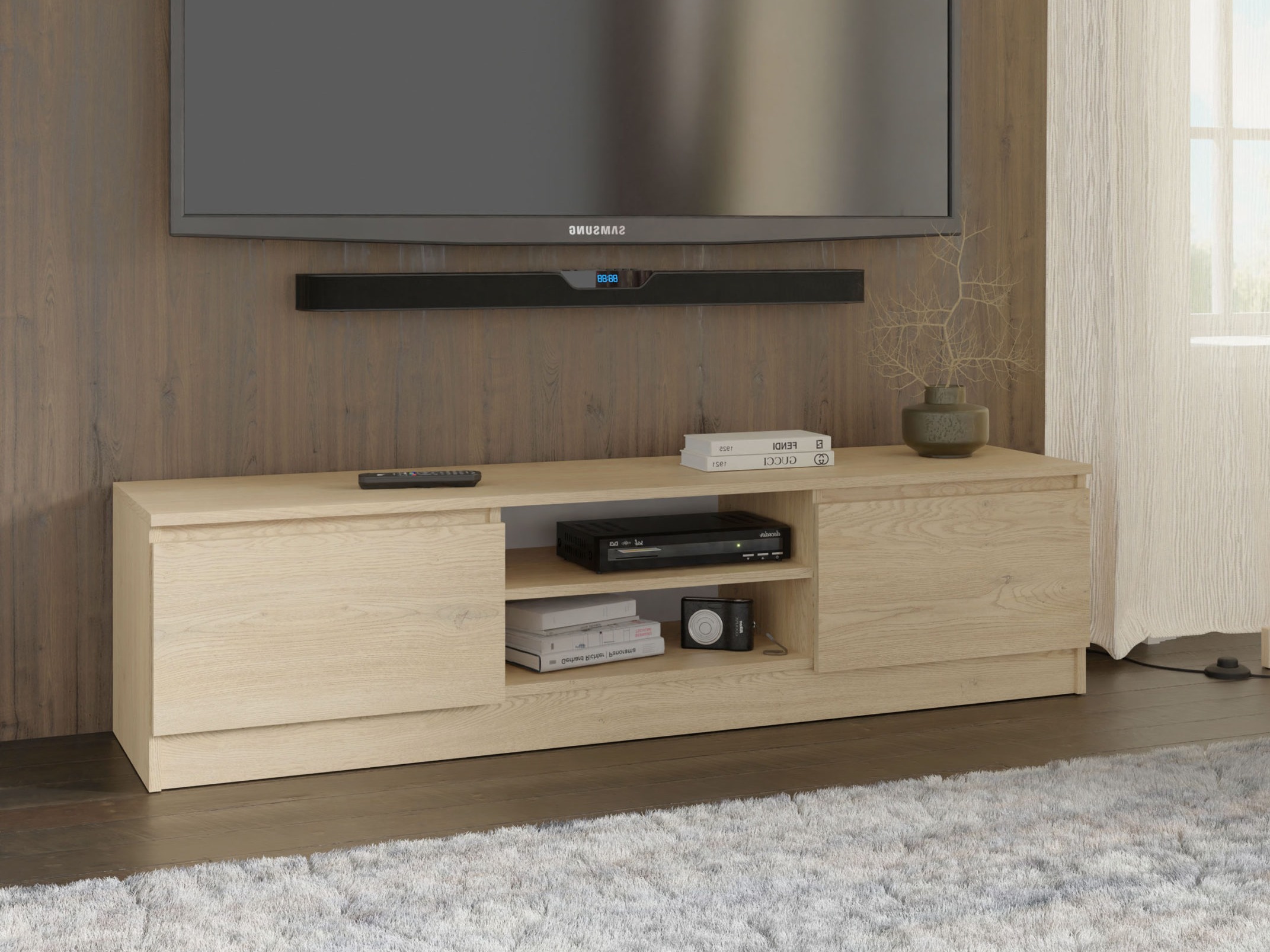 Meuble TV Buffalo 198 (Chêne)