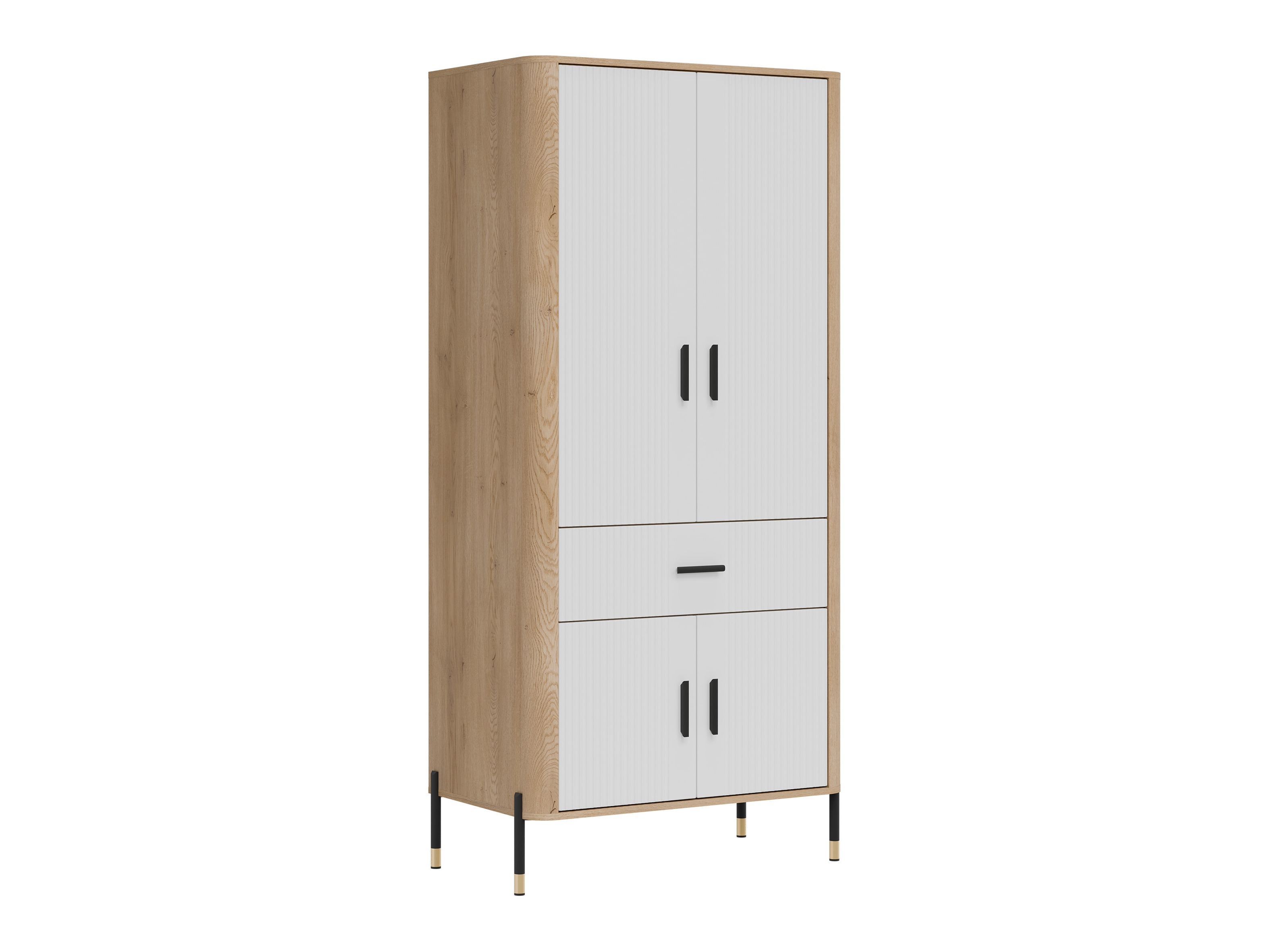 Armoire Flosora 133 (Blanc)