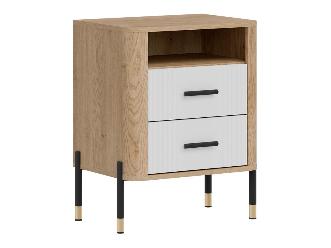 Table de chevet Flosora 142 (Blanc)