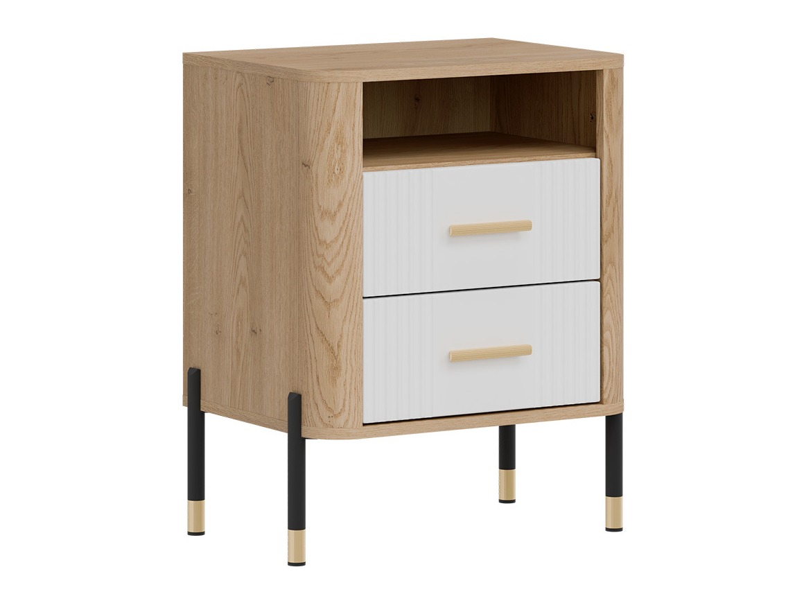 Table de chevet Flosora 142 (Blanc)