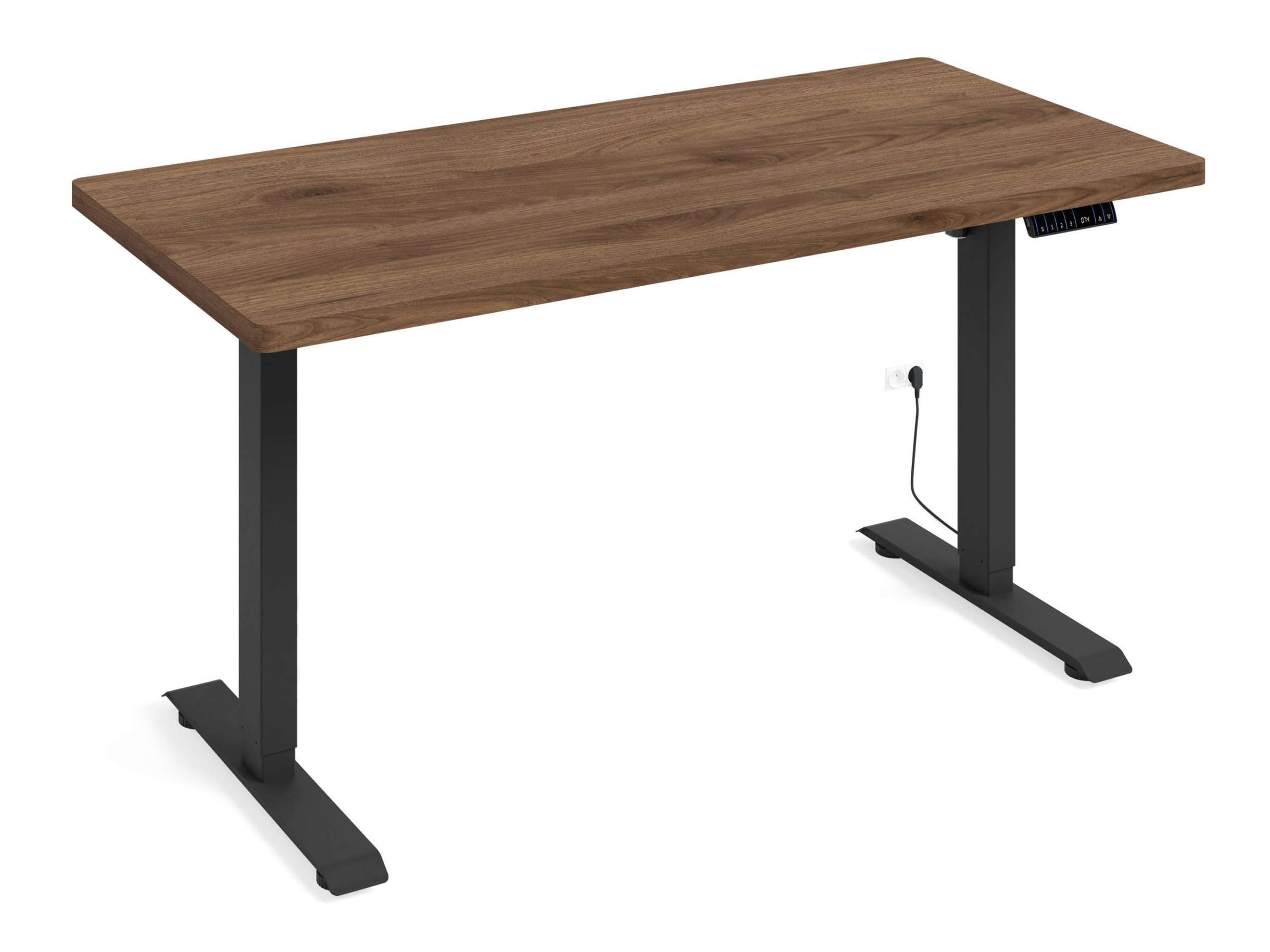 Bureau réglable en hauteur Buffalo 184 (Noir)