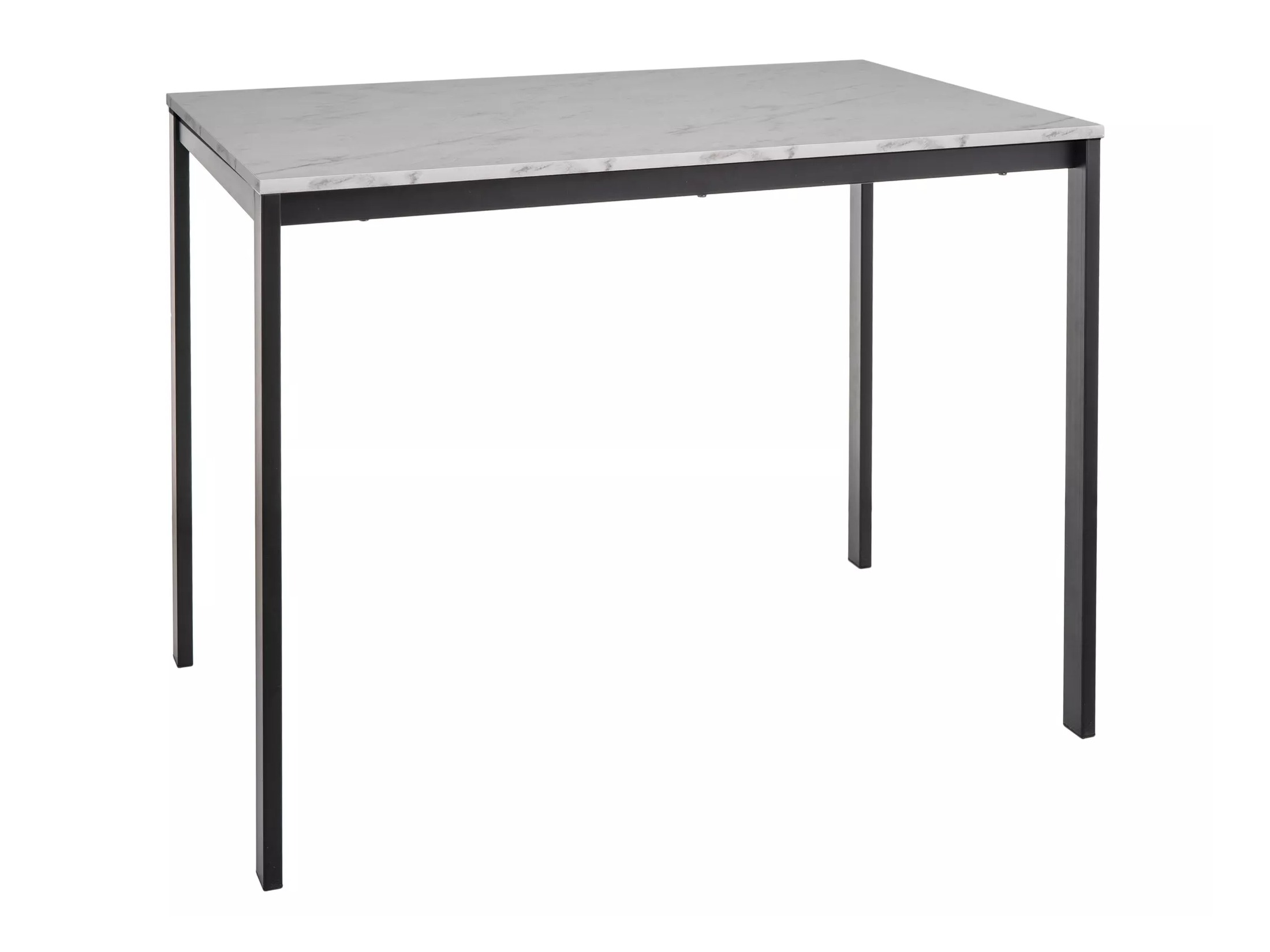 Table Detroit 861 (Marbre blanc + Noir)