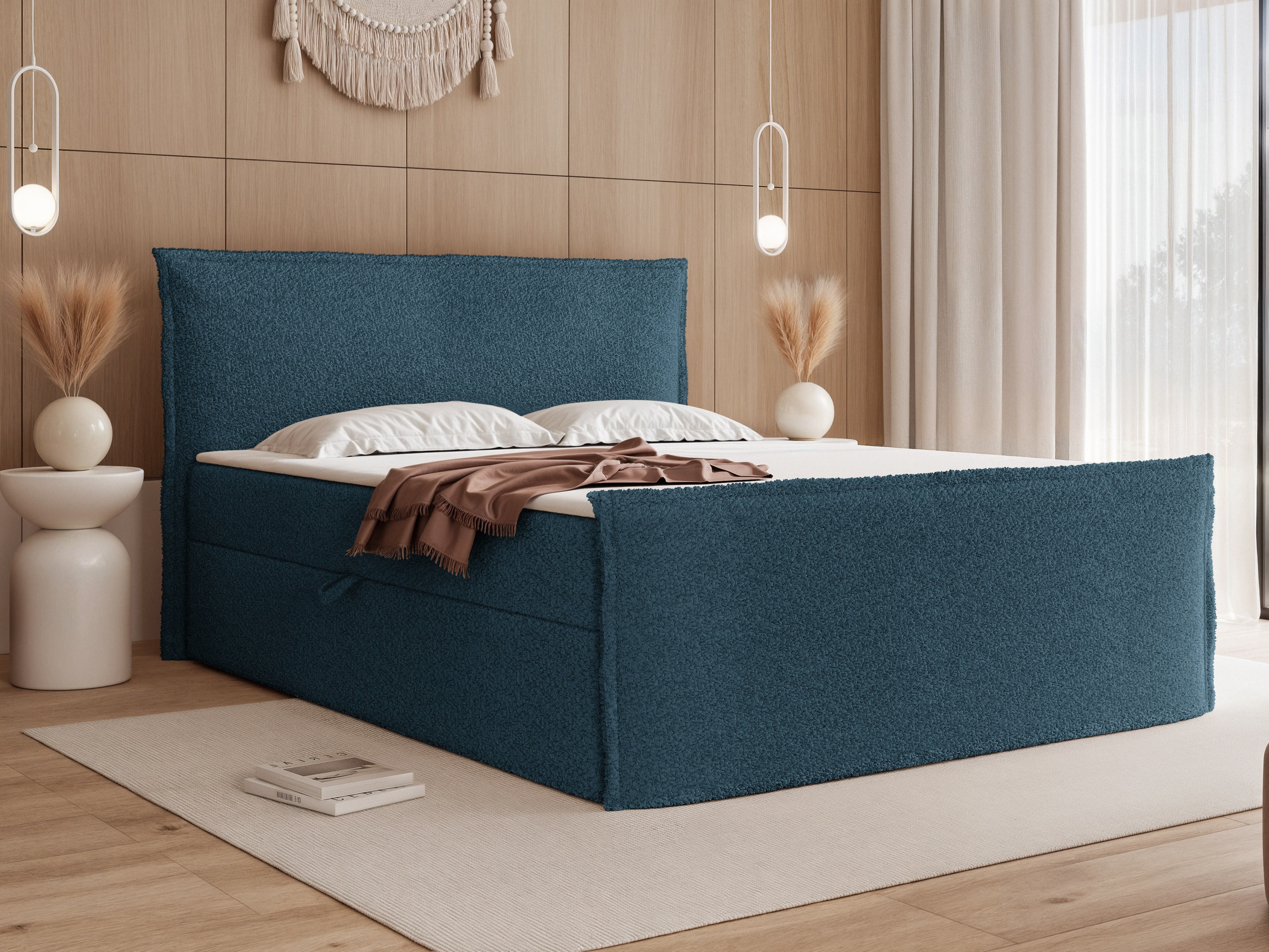 Lit boxspring Martinez 122 (Coral 10)