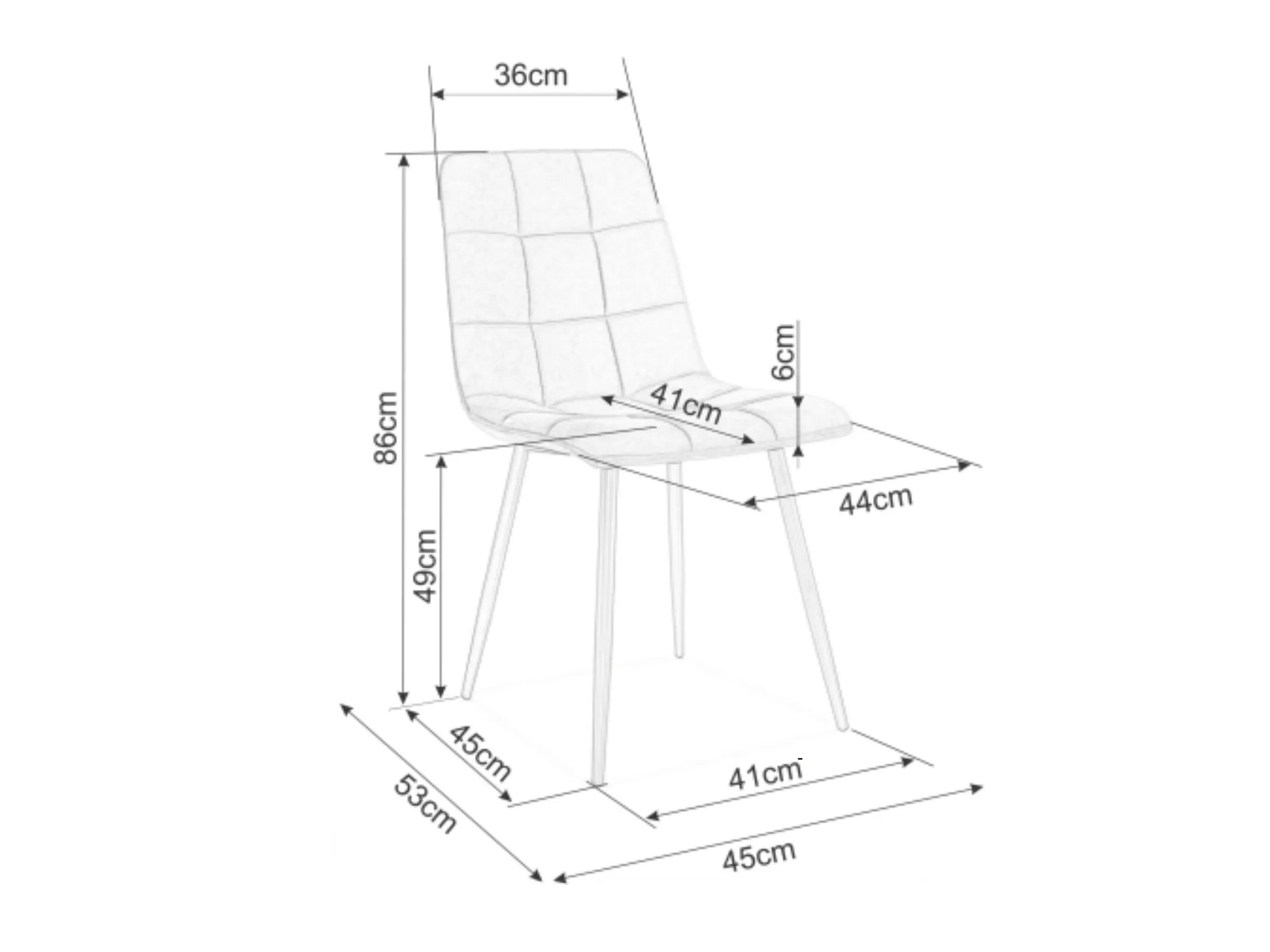 Chaise Detroit 882 (Beige)