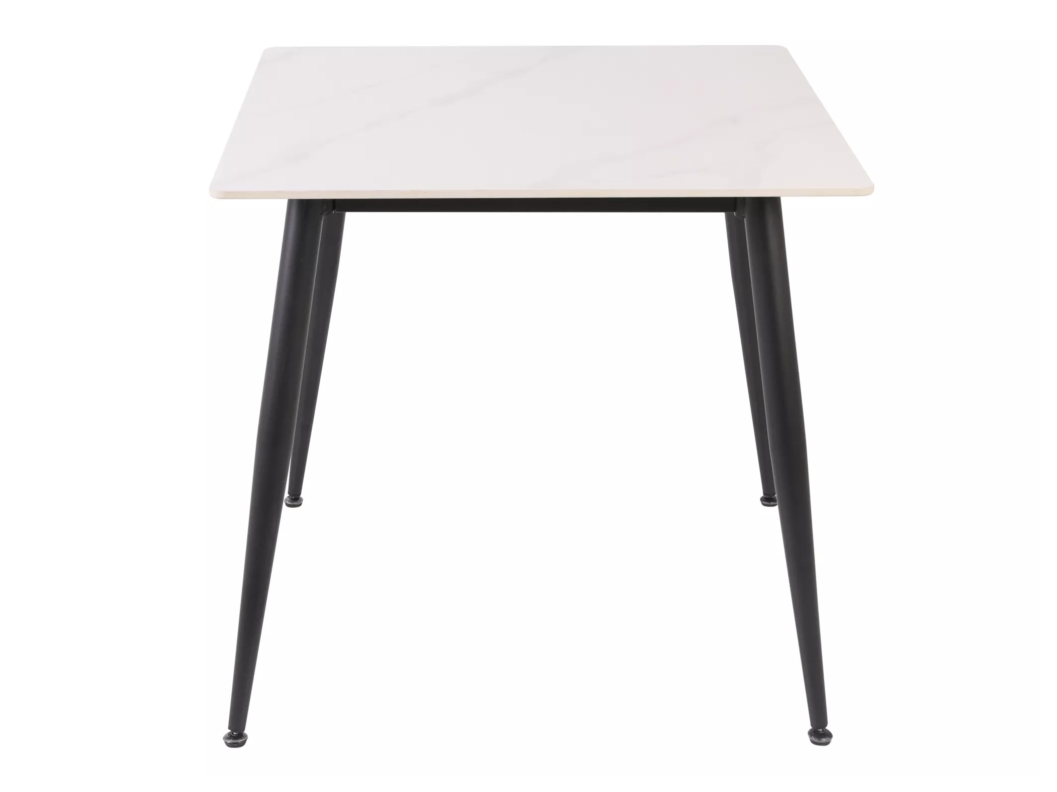 Table Detroit 876 (Marbre blanc + Noir)