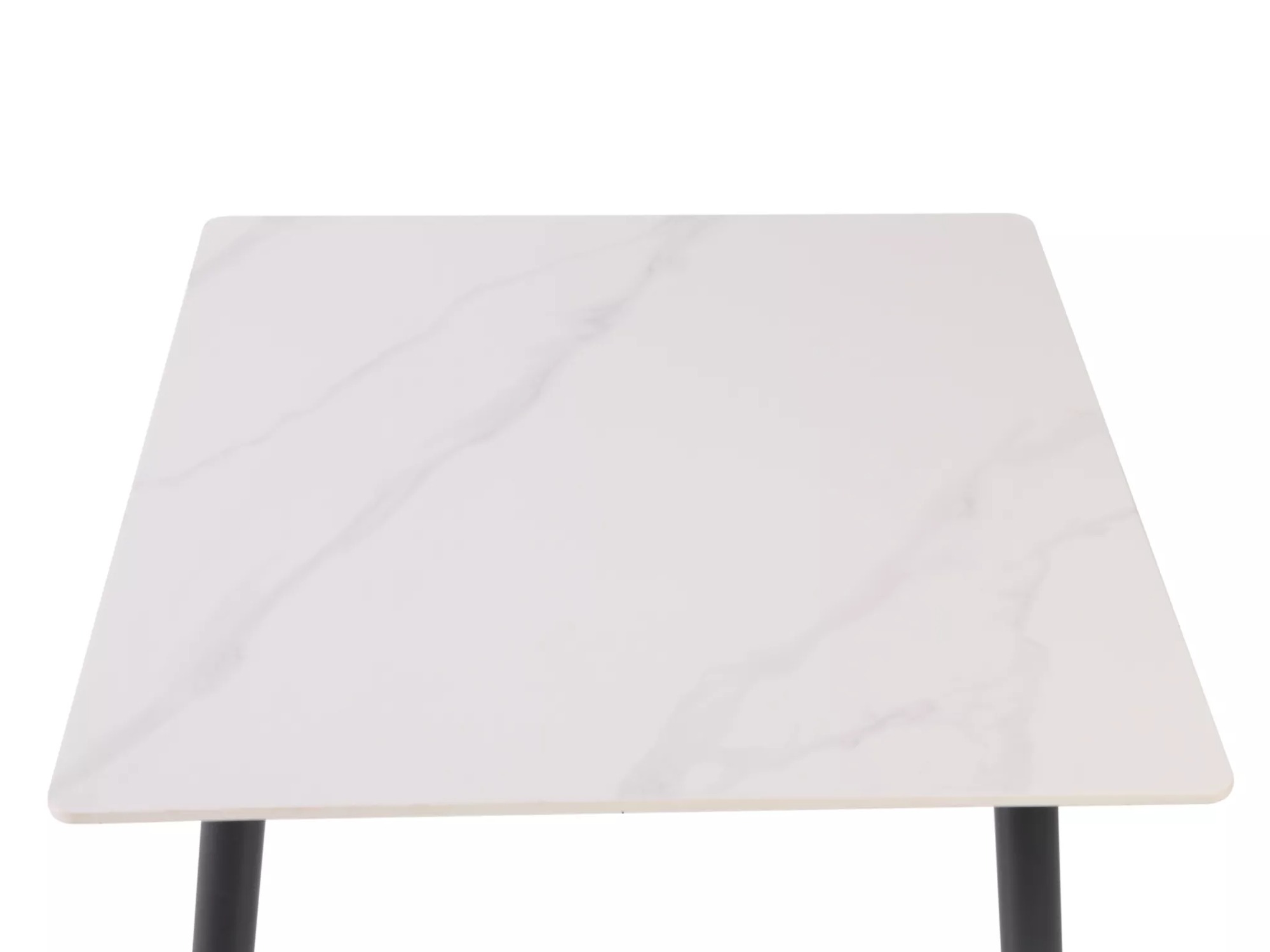 Table Detroit 876 (Marbre blanc + Noir)