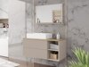 Ensemble de salle de bain Ophruvi 103 (Chêne)